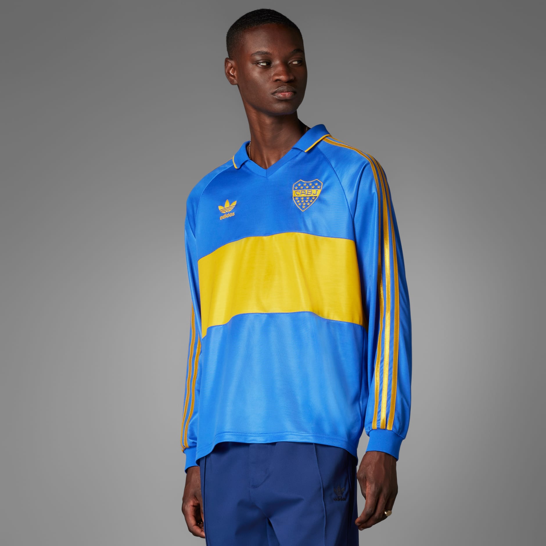 Clothing Boca Juniors 1993 Jersey Blue adidas Oman