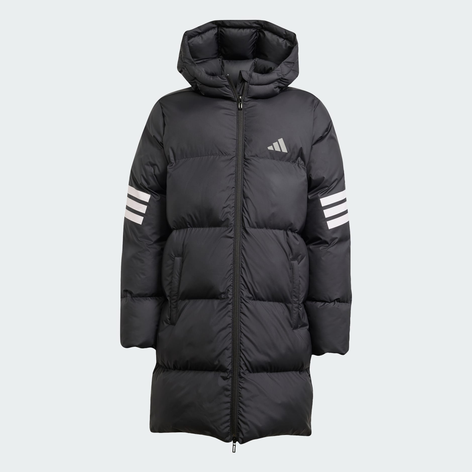 Future Icons Parka Kids - Black | adidas Hong Kong