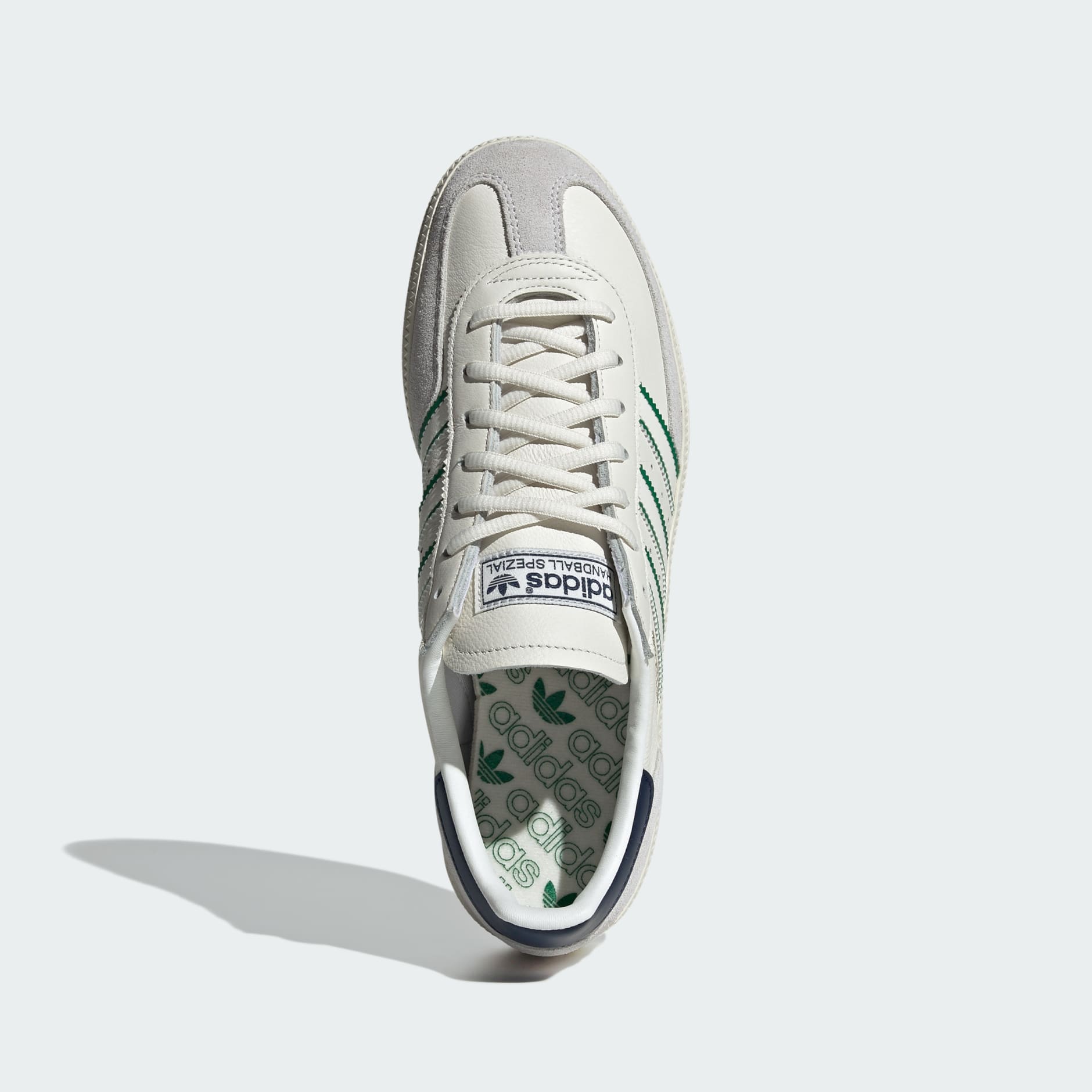 Adidas spezial white green on sale