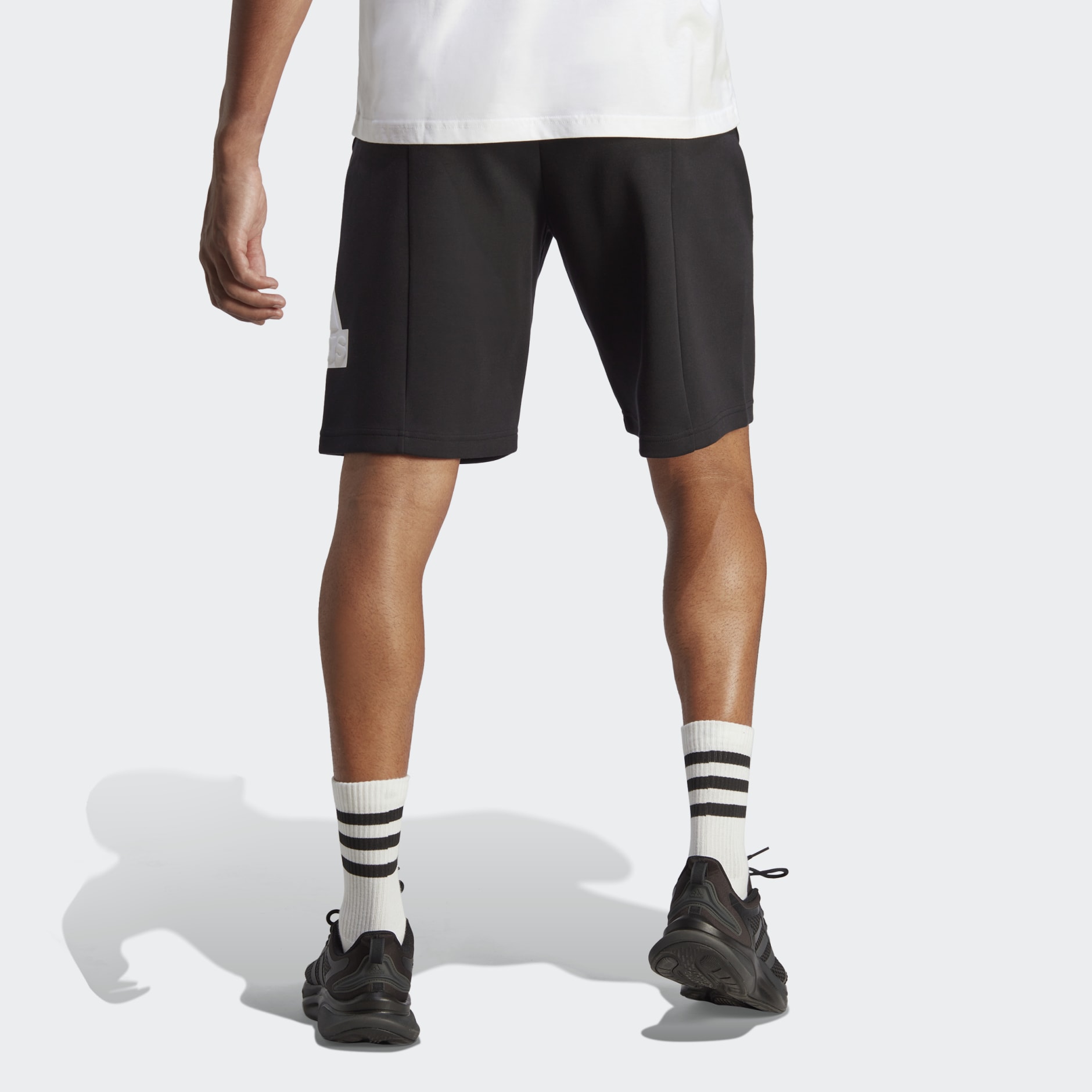 adidas Future Icons Badge of Sport Shorts - Black | adidas UAE