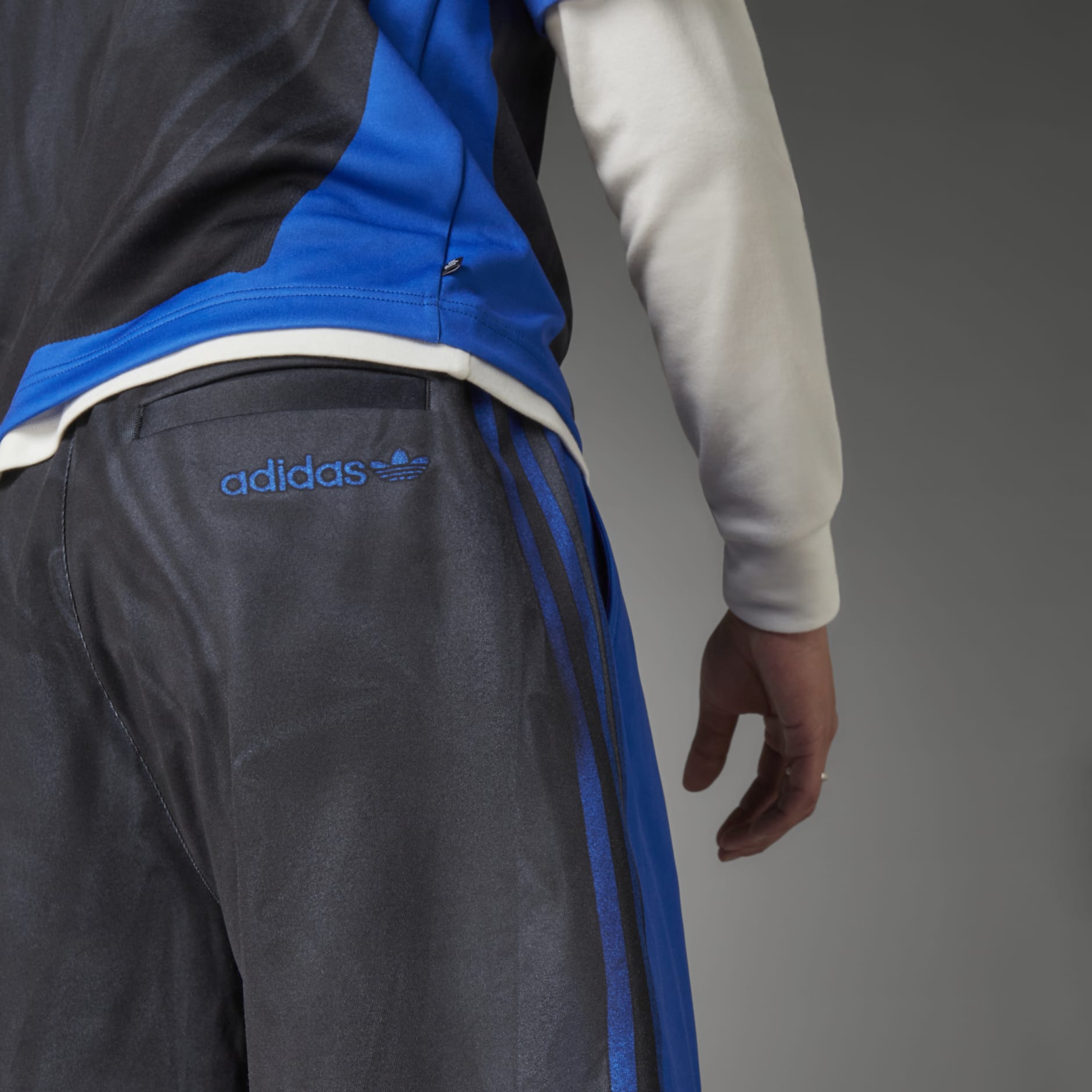 Blue Version Silky Soccer Shorts