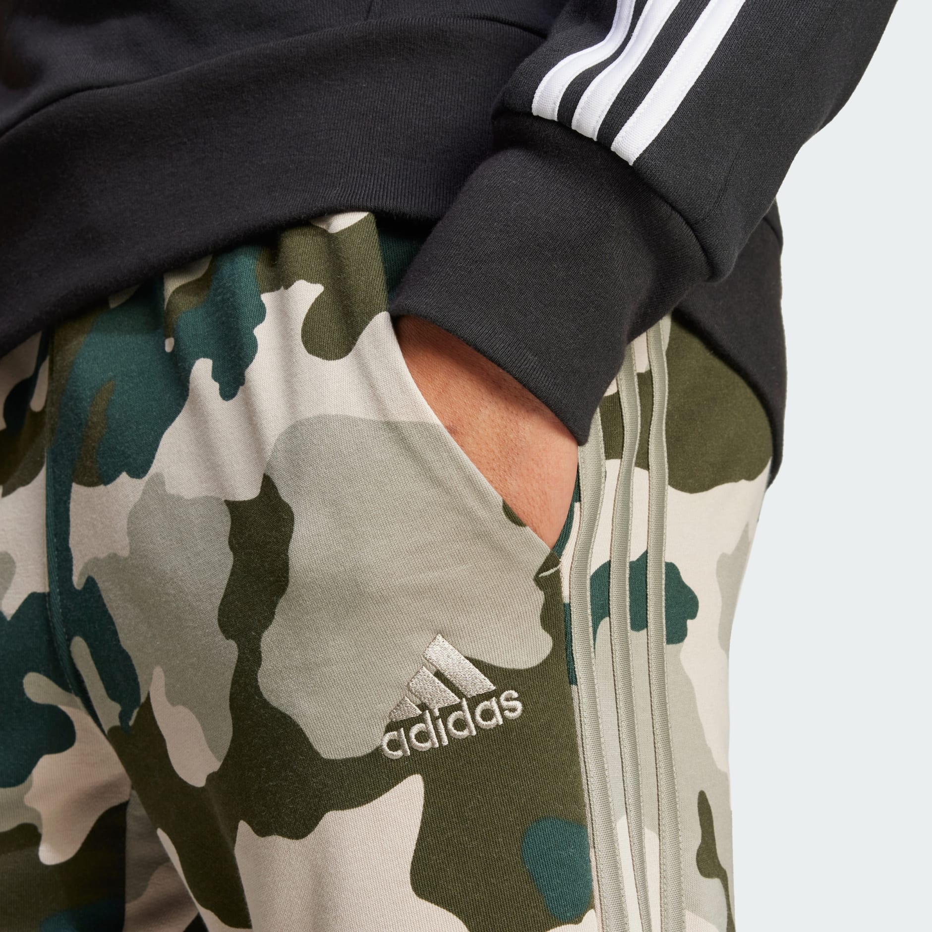 Clothing Seasonal Essentials Camouflage Pants Green adidas Oman