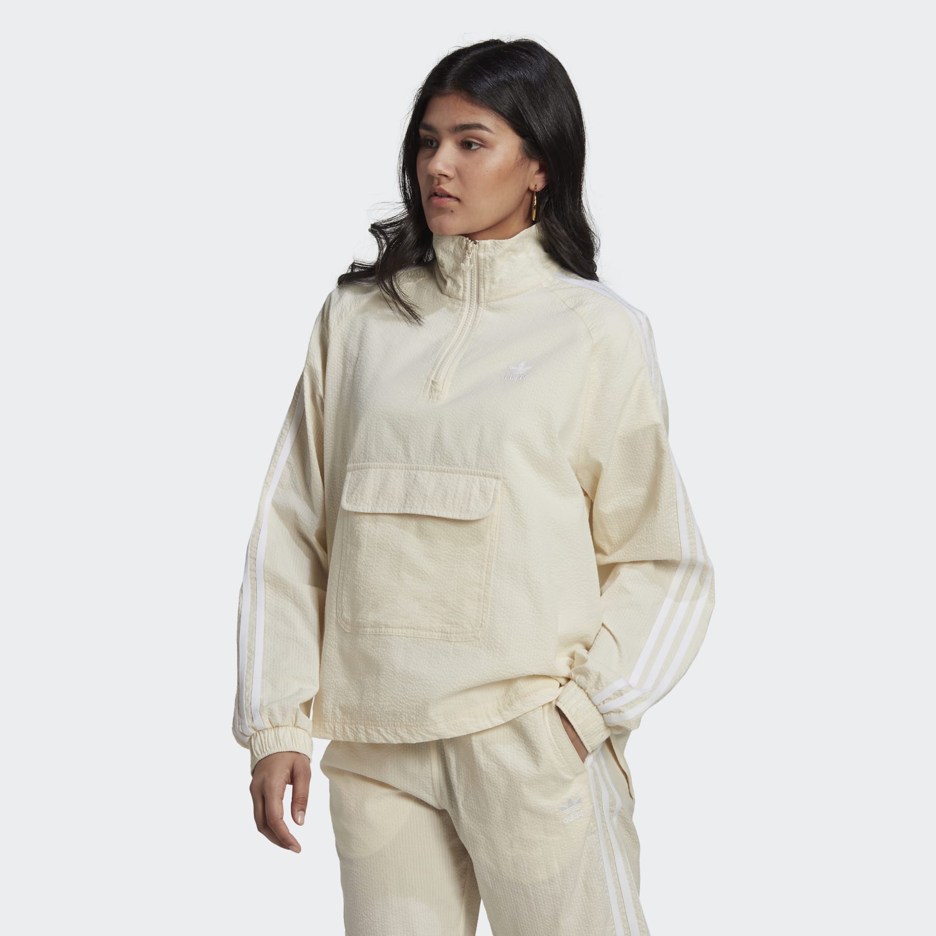 Adicolor Classics Poplin Half-Zip Track Jacket