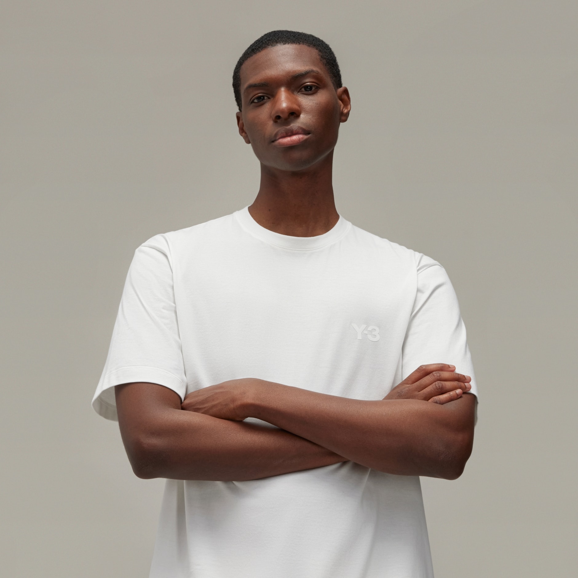 adidas Y-3 Regular Short Sleeve Tee - White | adidas UAE