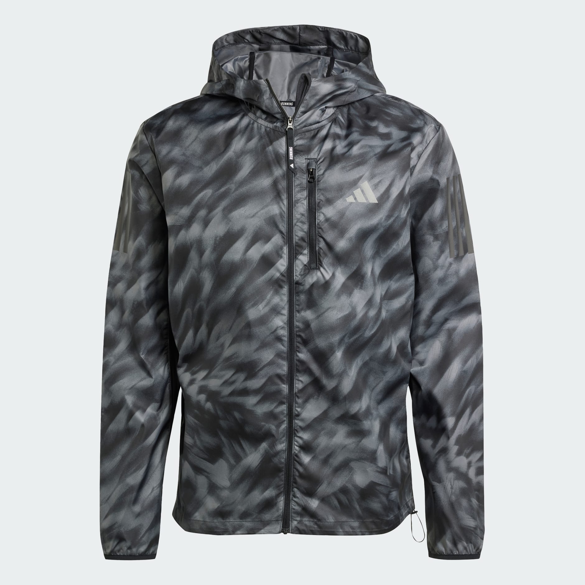 Own The Run Allover Print Jacket