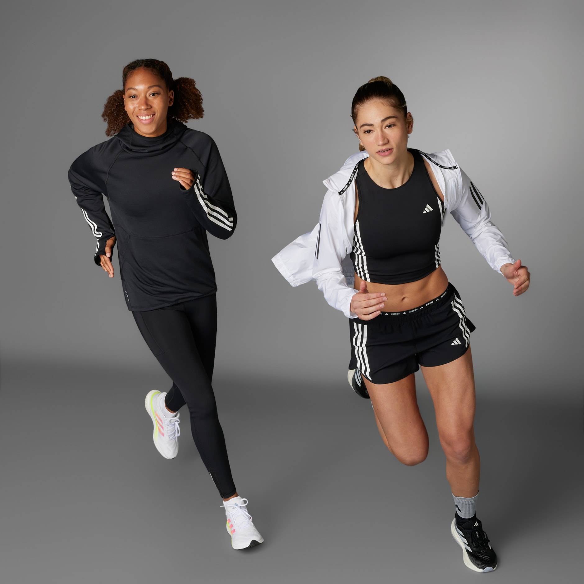 Own The Run 3-Stripes Shorts