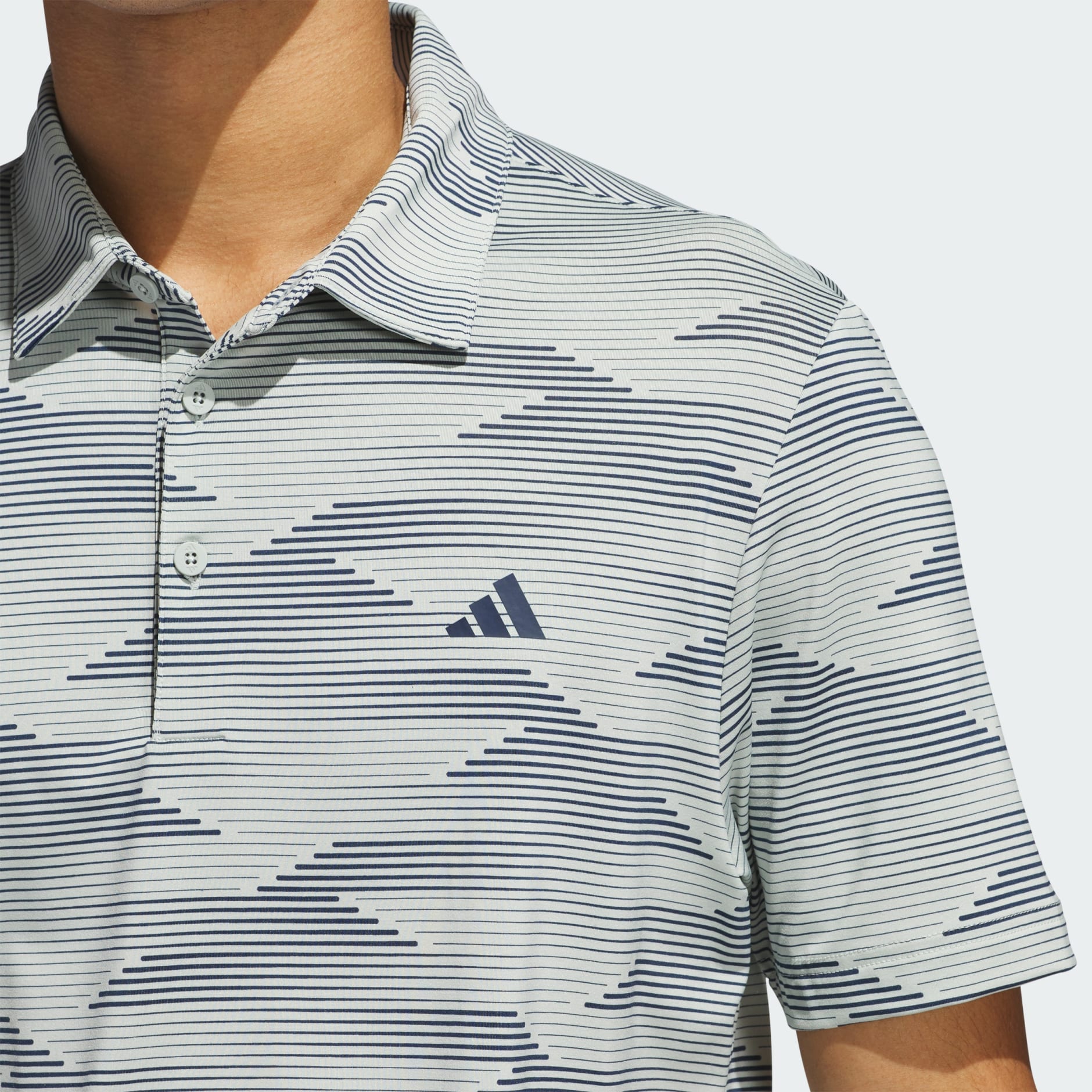 adidas Ultimate365 Speed Stripe Polo Shirt - Grey | adidas UAE