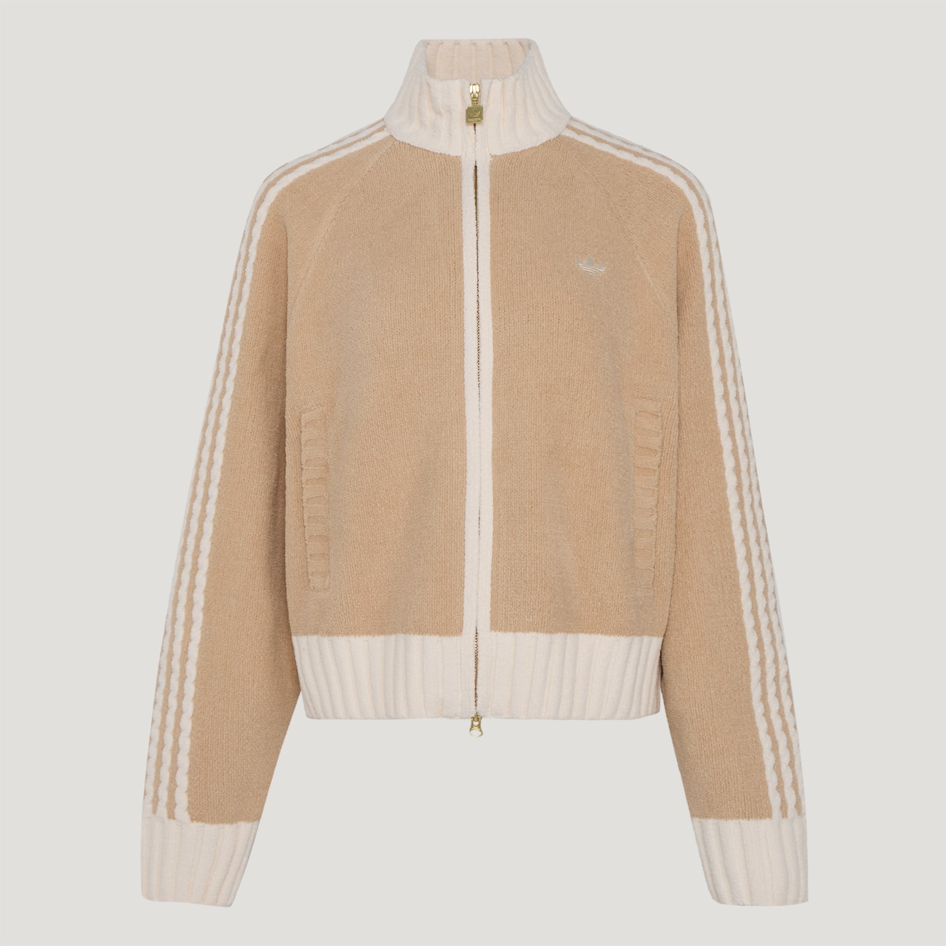 W KNIT TRACK TOP