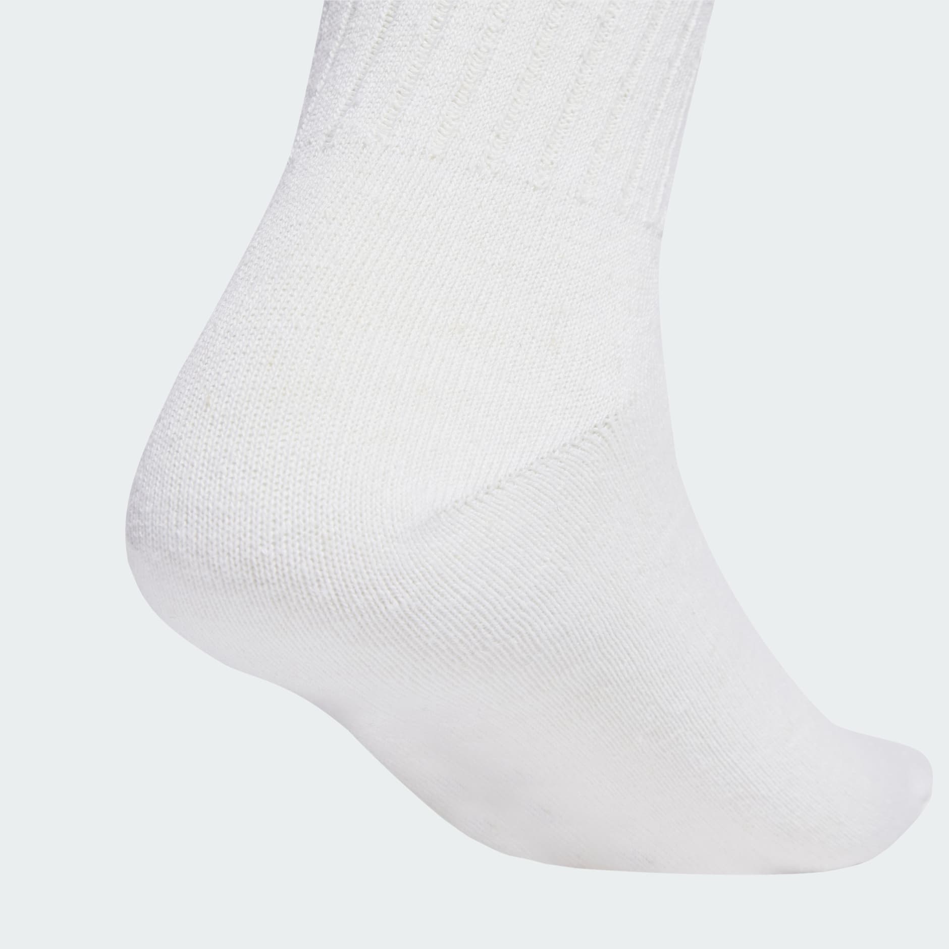 Ribbed Crew Socks 2 Pairs