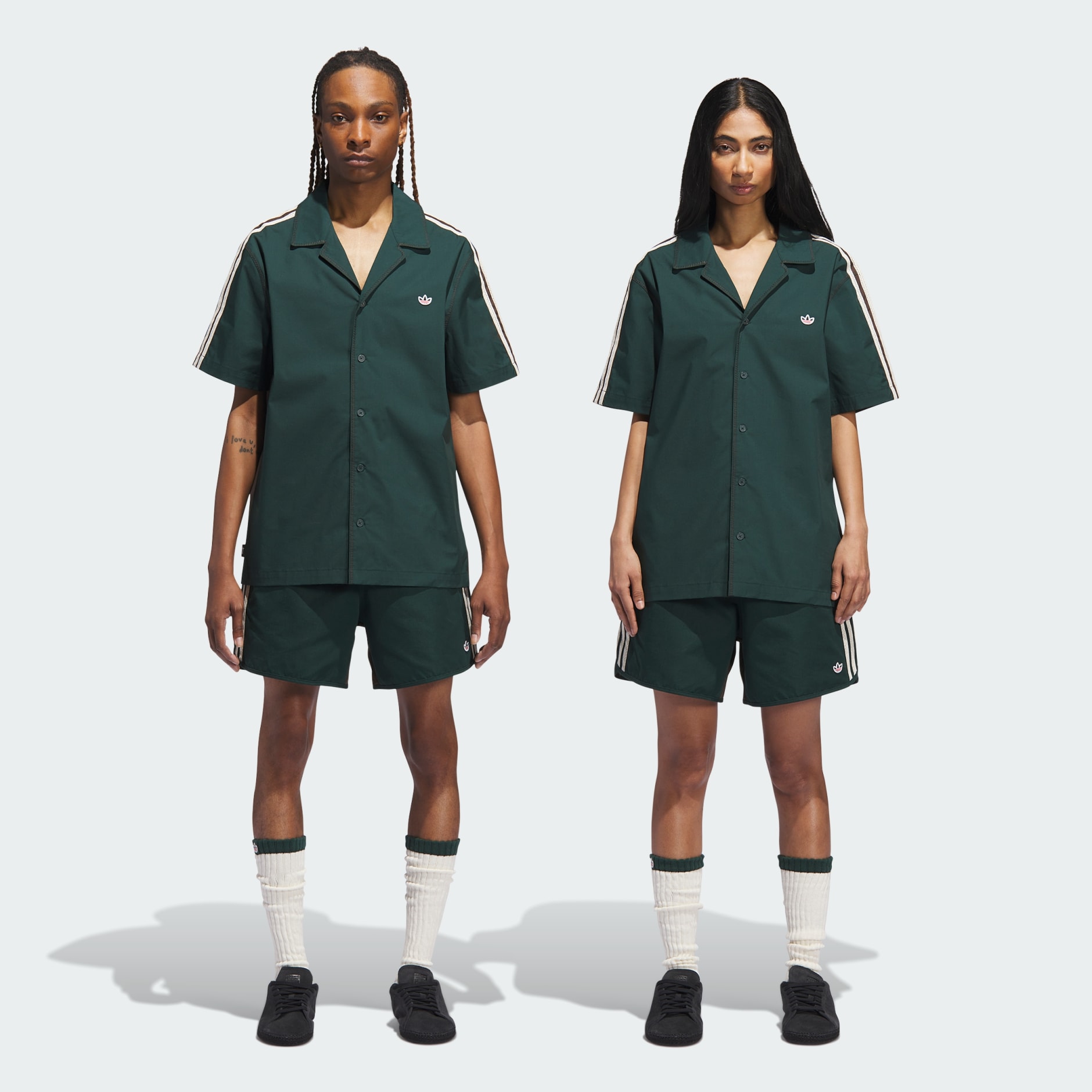 Clot Bowling Shirt by Edison Chen - Brown | adidas Hong Kong