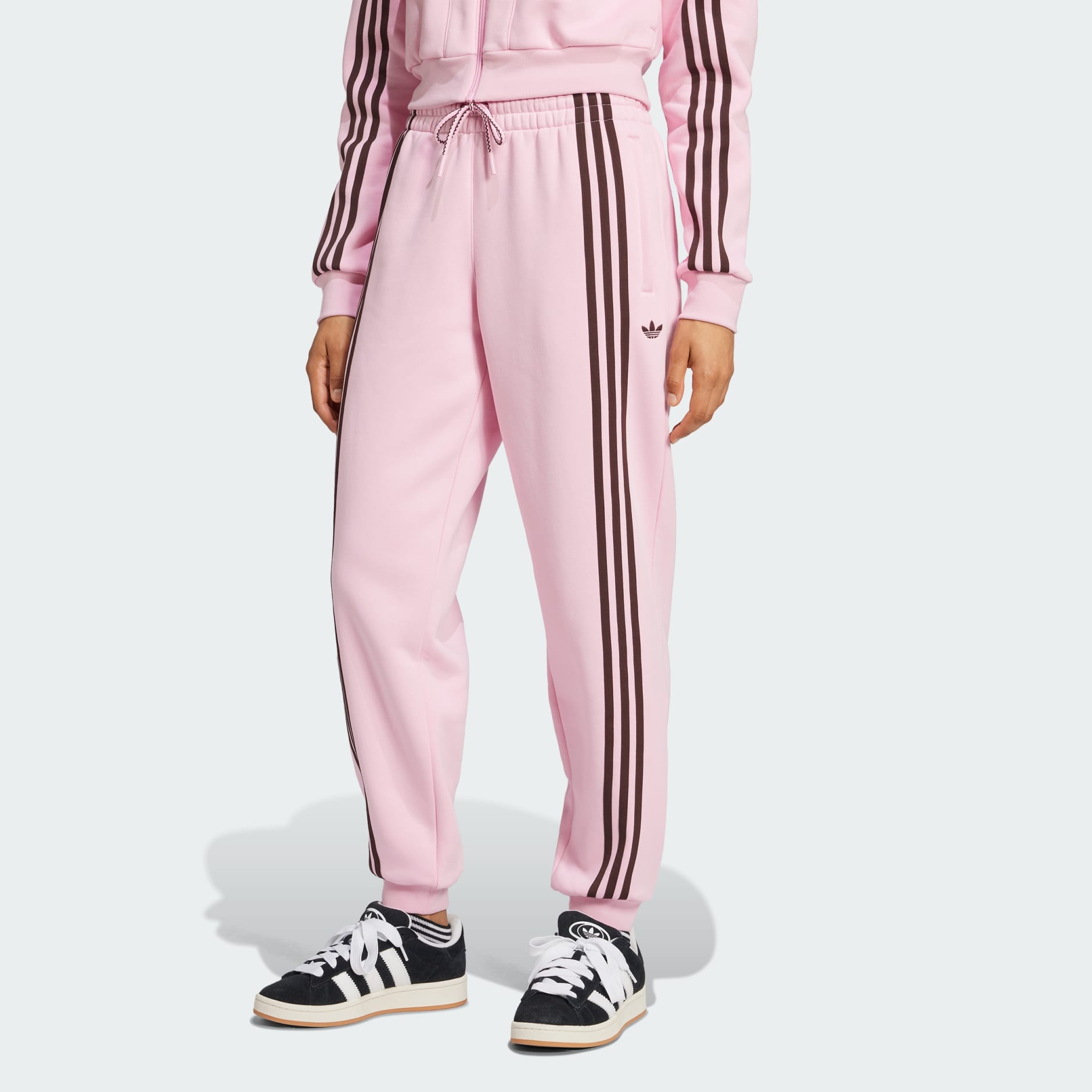 adidas 70s Fleece Joggers Pink adidas UAE