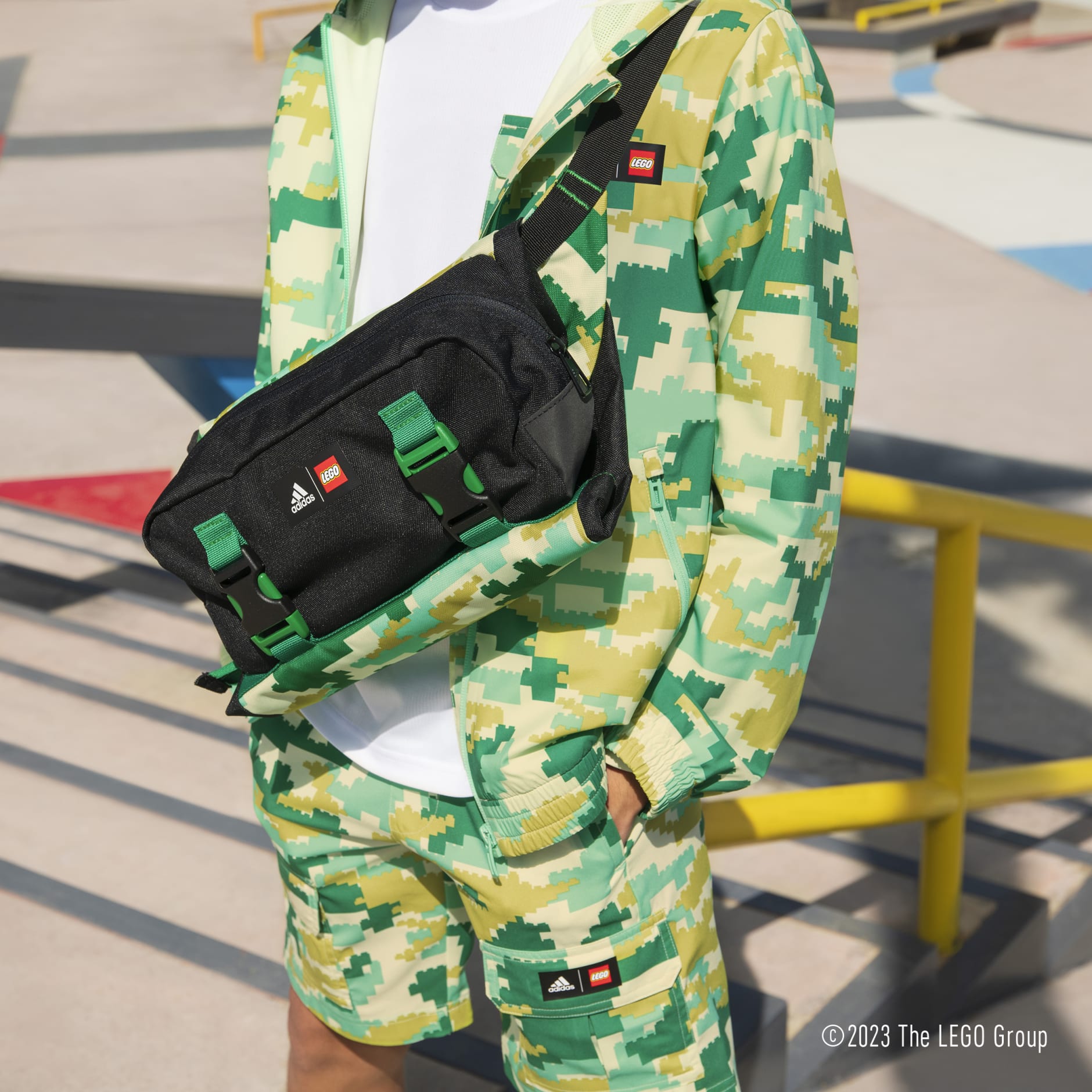 Se internettet aIDS ecstasy Kids Accessories - adidas x LEGO® Play Multi Crossover Bag - Black | adidas  Bahrain