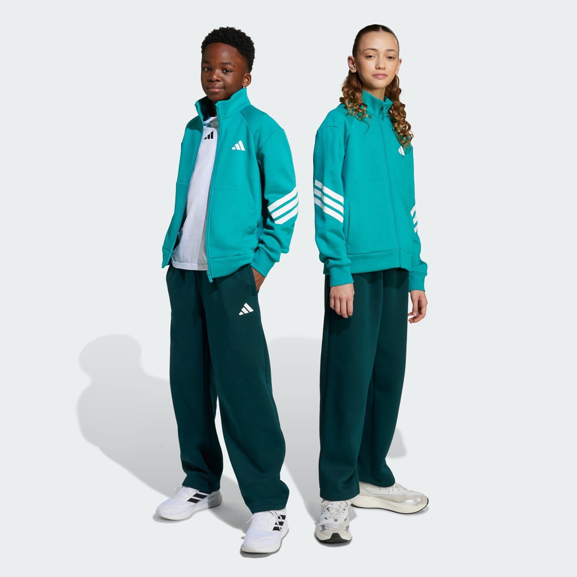 Future Icons 3-Stripes Half-Zip Tracksuit Kids
