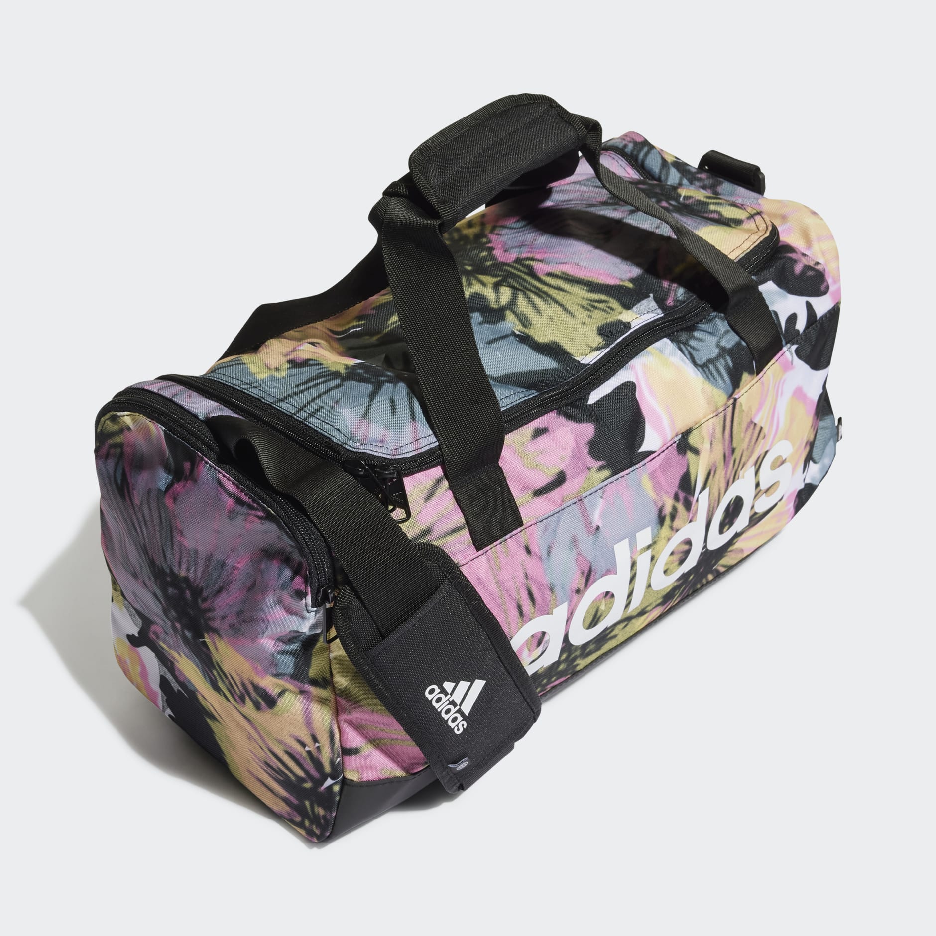 Essentials Linear Graphic Small Duffel Bag