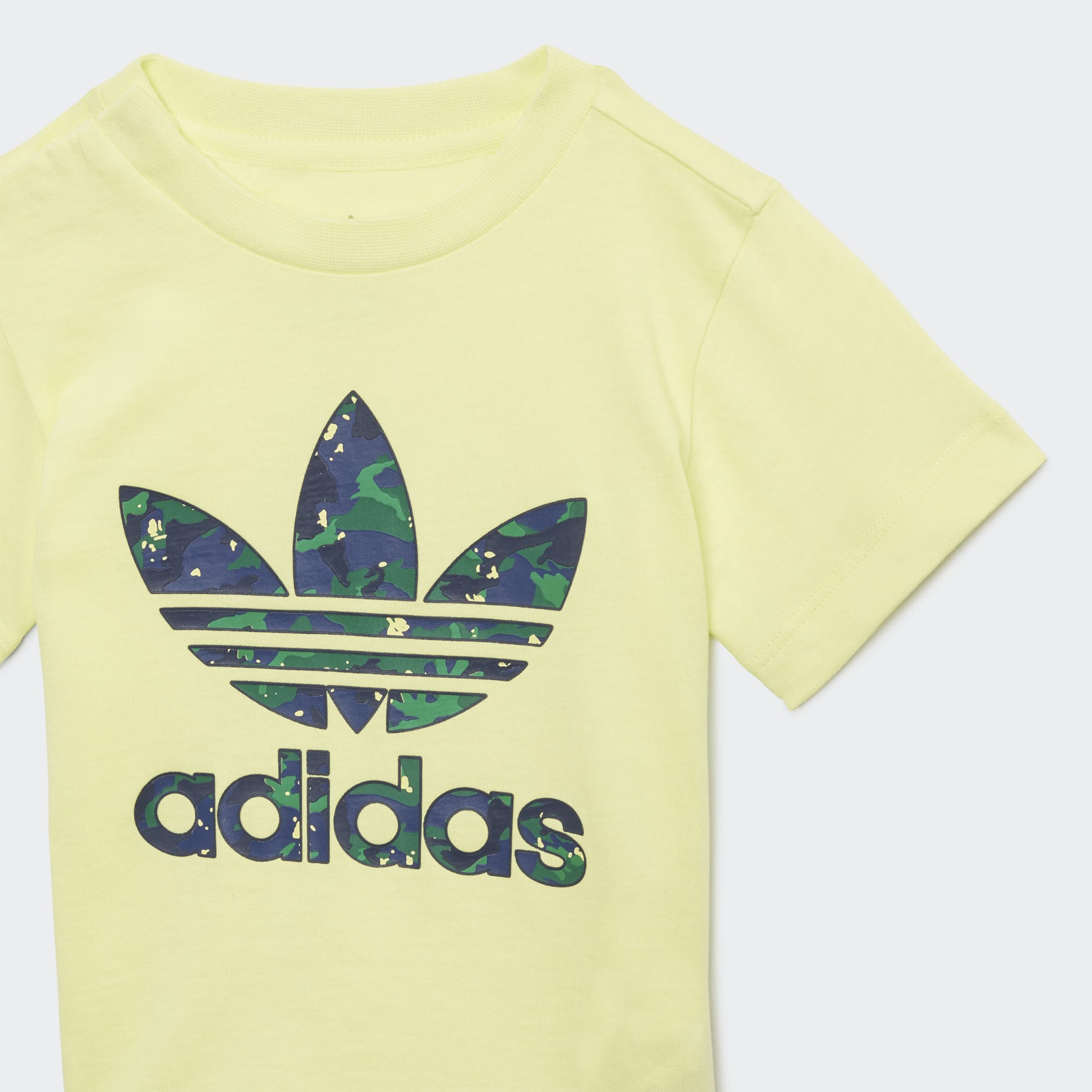 Camo Print Graphic Tee