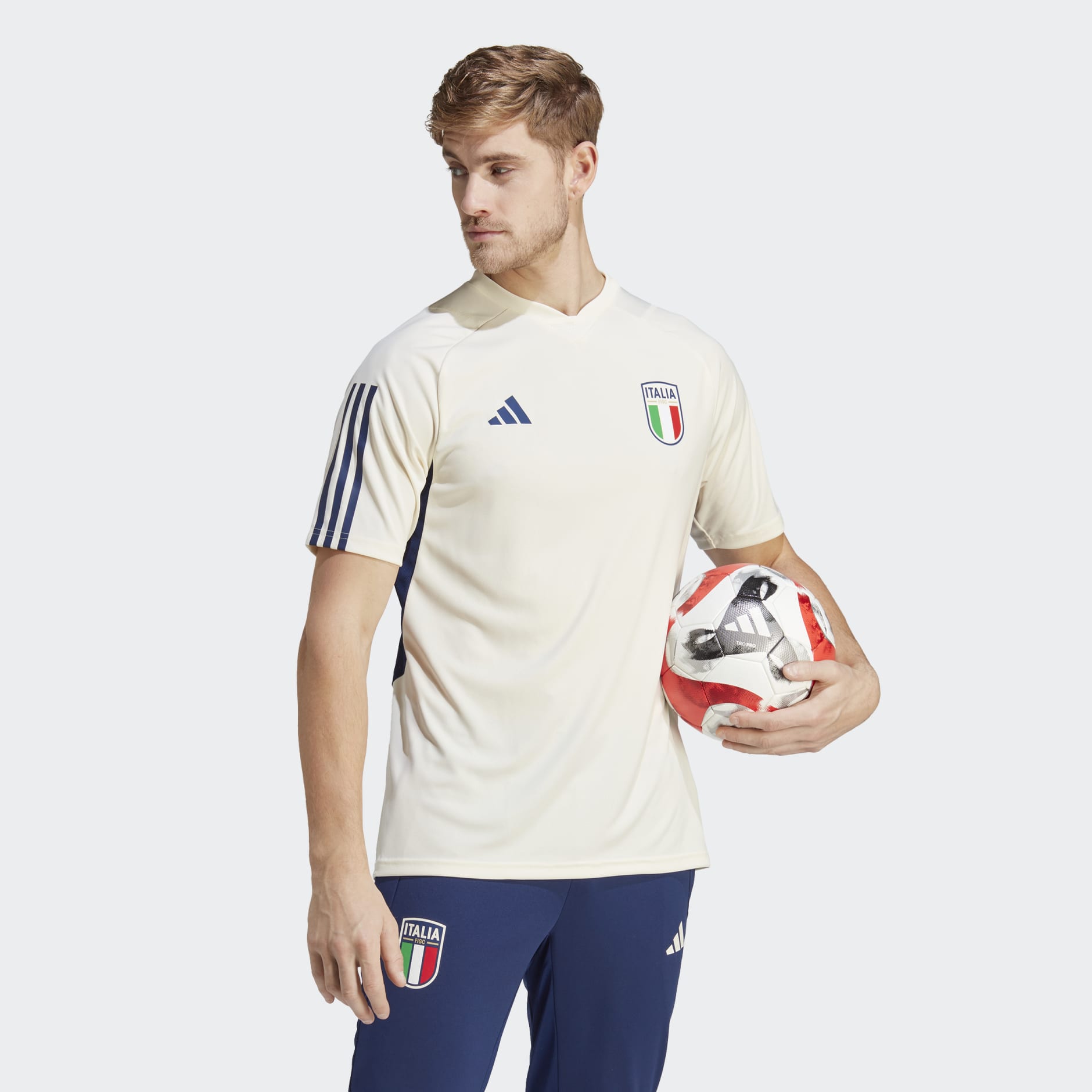 Clothing - Italy Tiro 23 Training Jersey - White | adidas South Africa