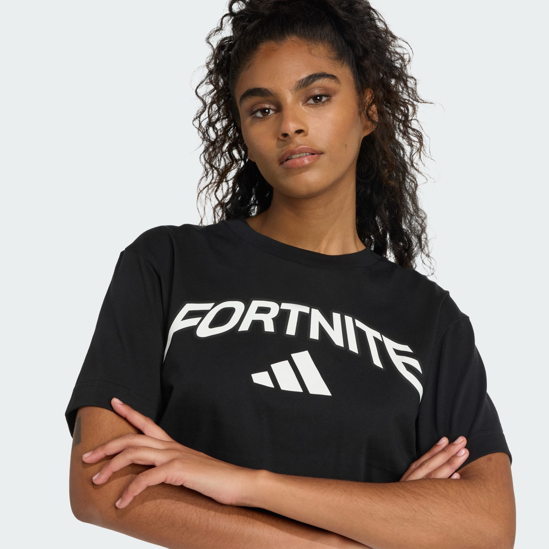 adidas x Fortnite Crop Tee