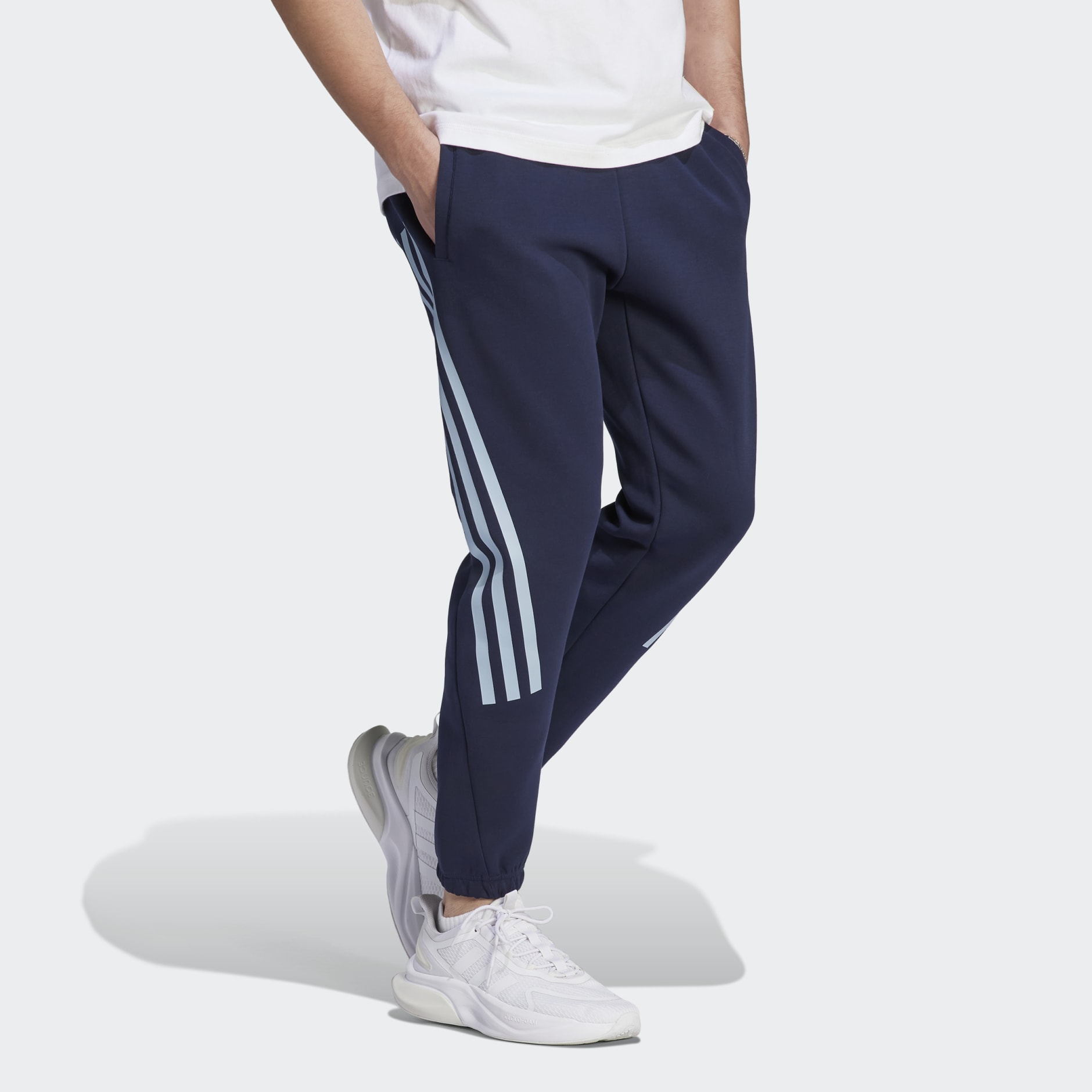 adidas Future Icons 3-Stripes Pants - Blue | adidas KE