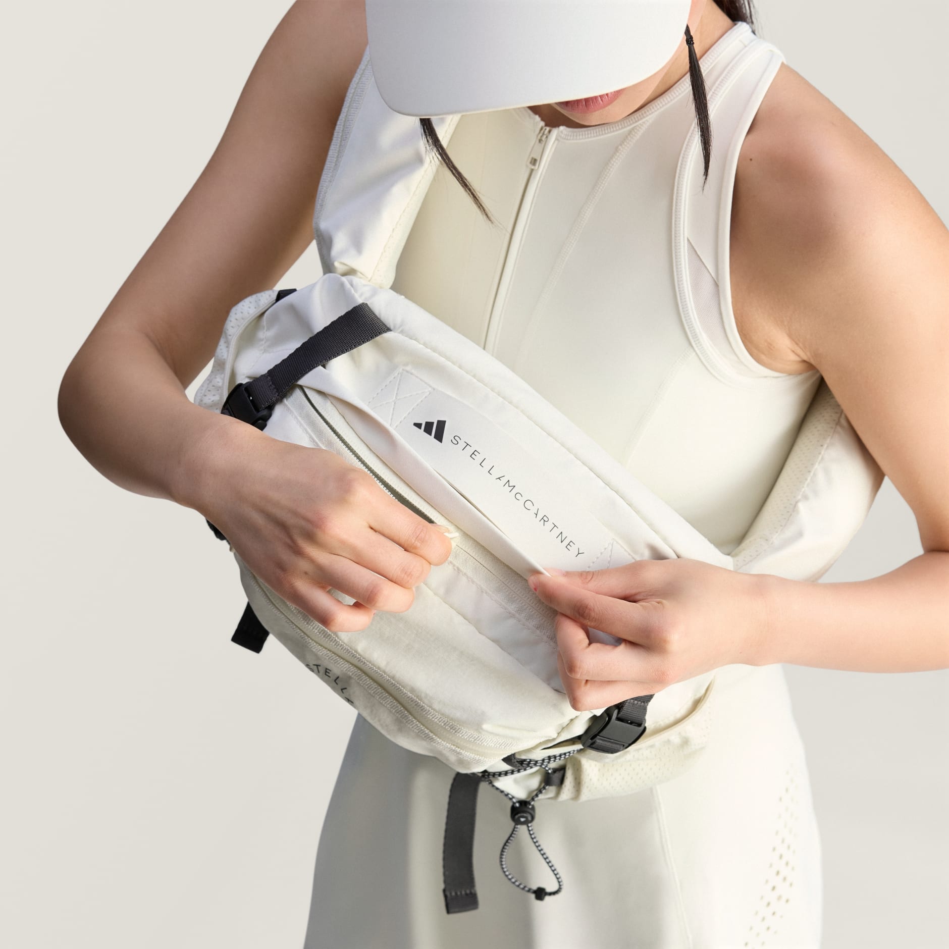 adidas by Stella McCartney リュック　バックパック　白 adidas by Stella McCartney バックパック / アディダス adidas