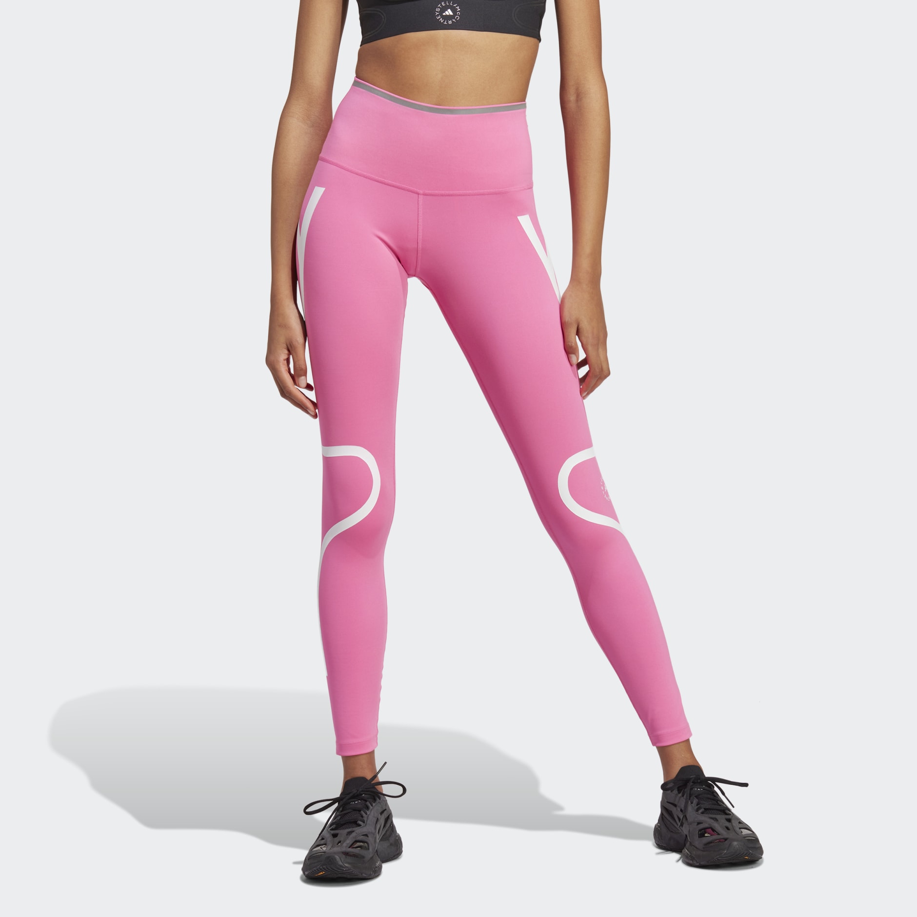 adidas adidas by Stella McCartney TruePace Running Leggings - Pink