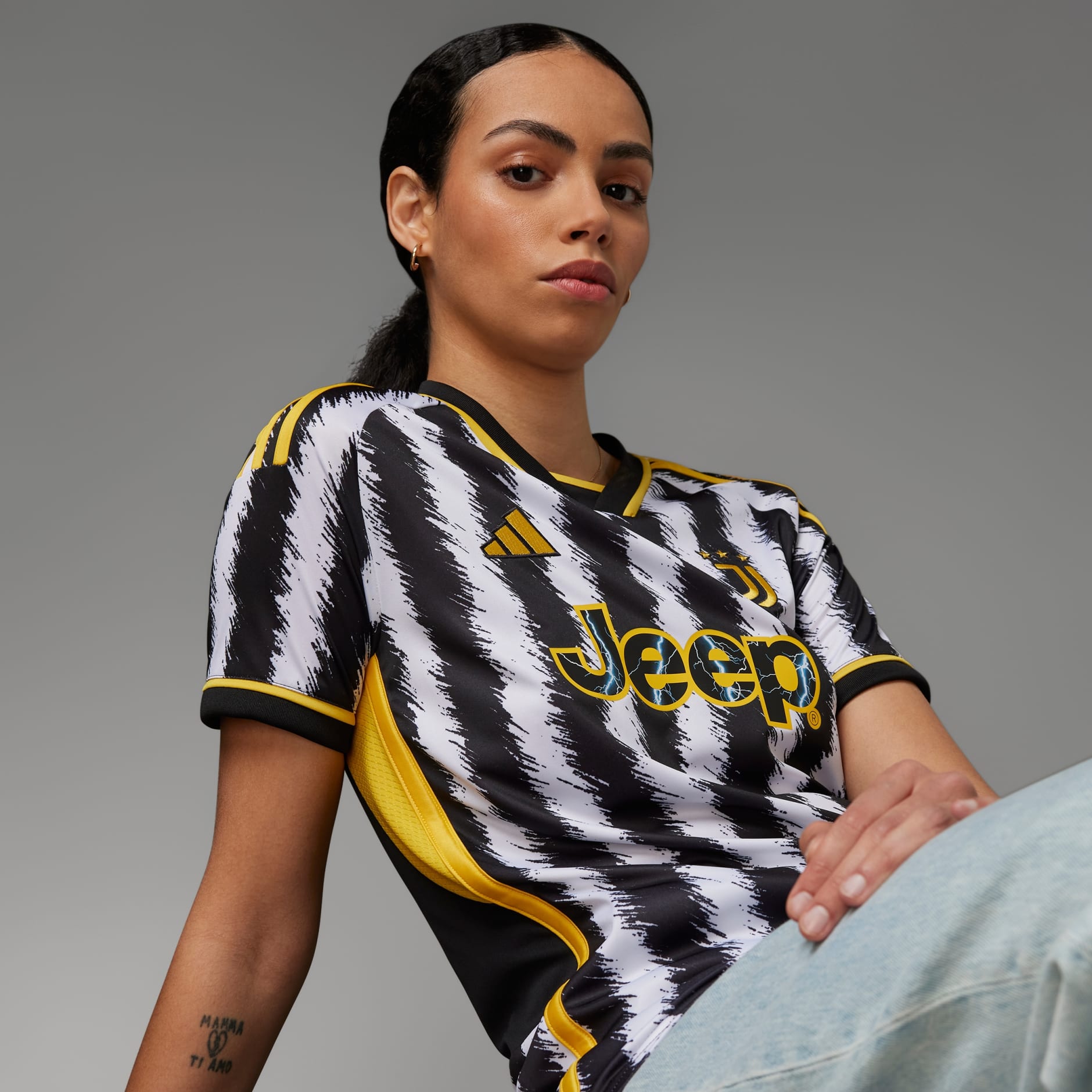 Clothing - Juventus 23/24 Home Jersey - Black | adidas South Africa