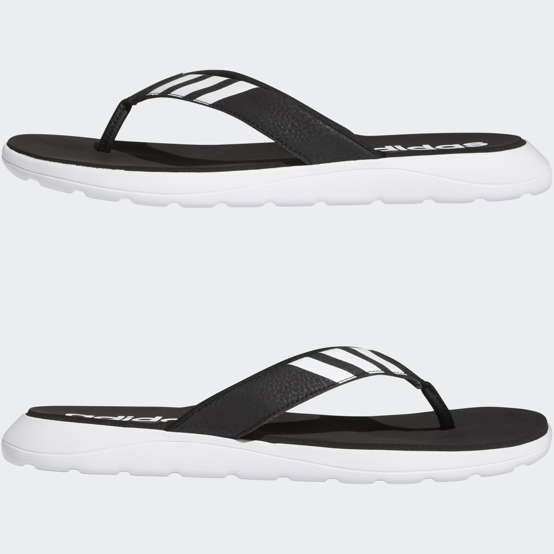 Shoes - Comfort Flip-Flops - Black | Oman