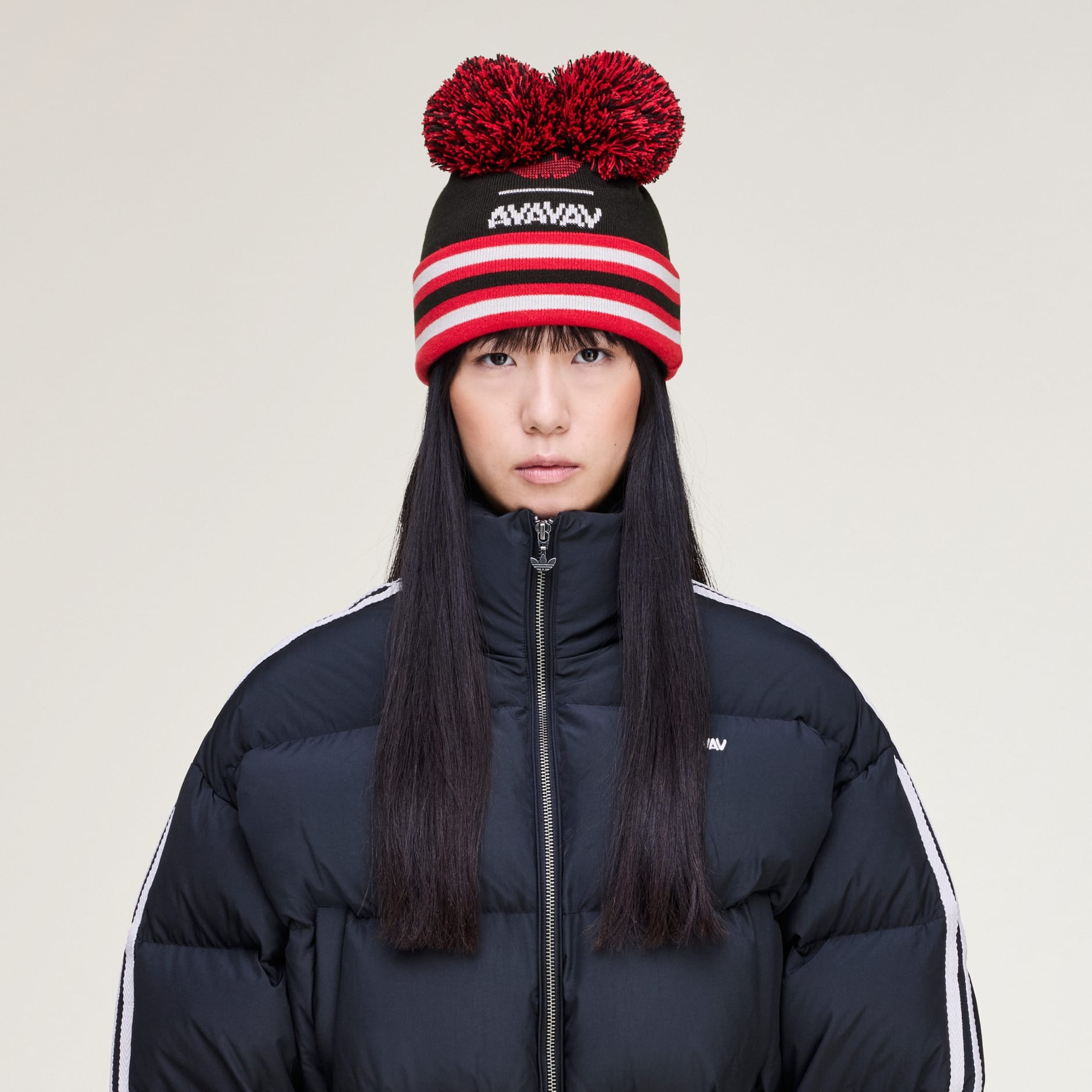 adidas Originals by AVAVAV Souvenir Pom-Pom Beanie
