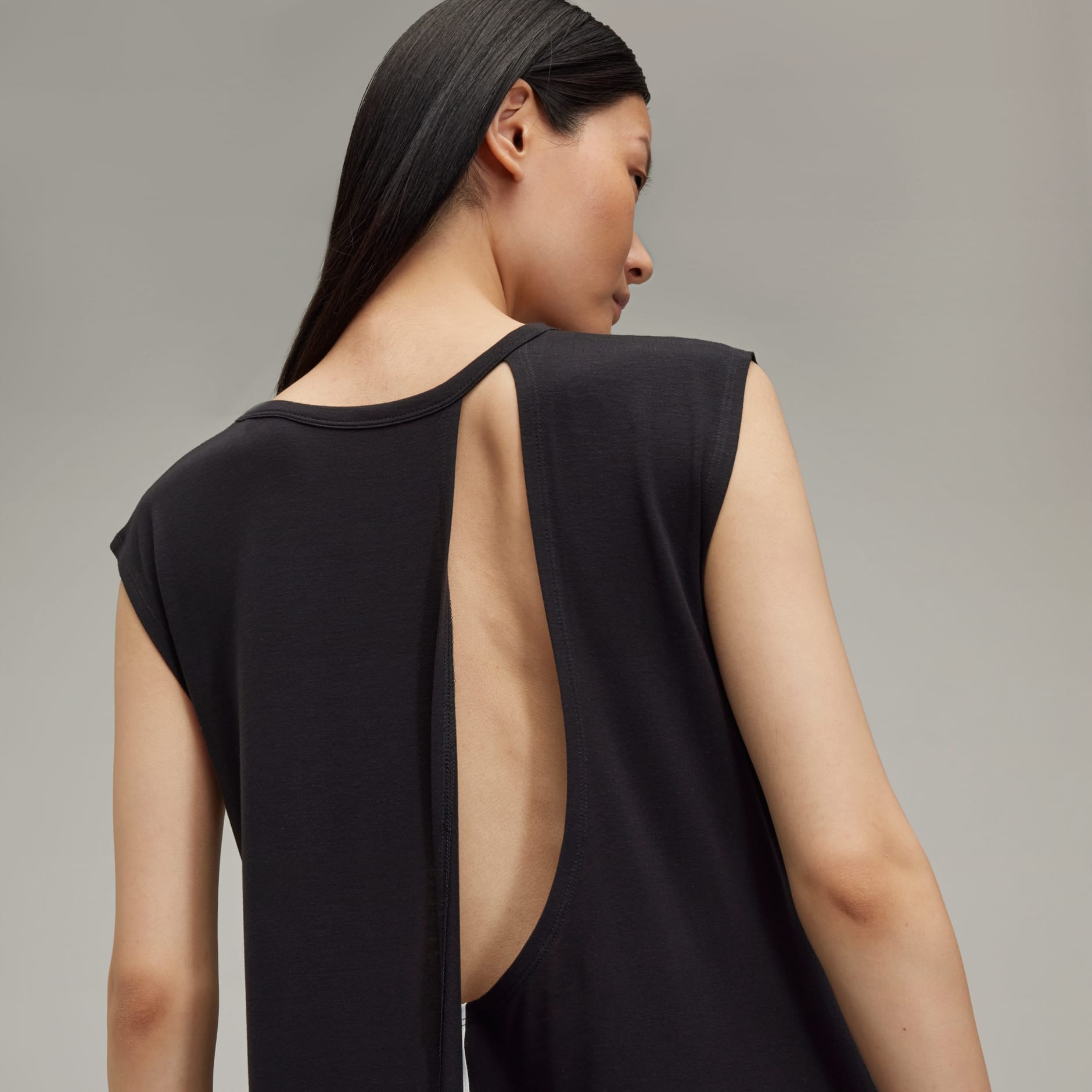 【Adidasコリア】 Y-3 Tank Dress Y-3 Adidas Yohji Yamamoto Tank Dress M Cotton Side Slits
