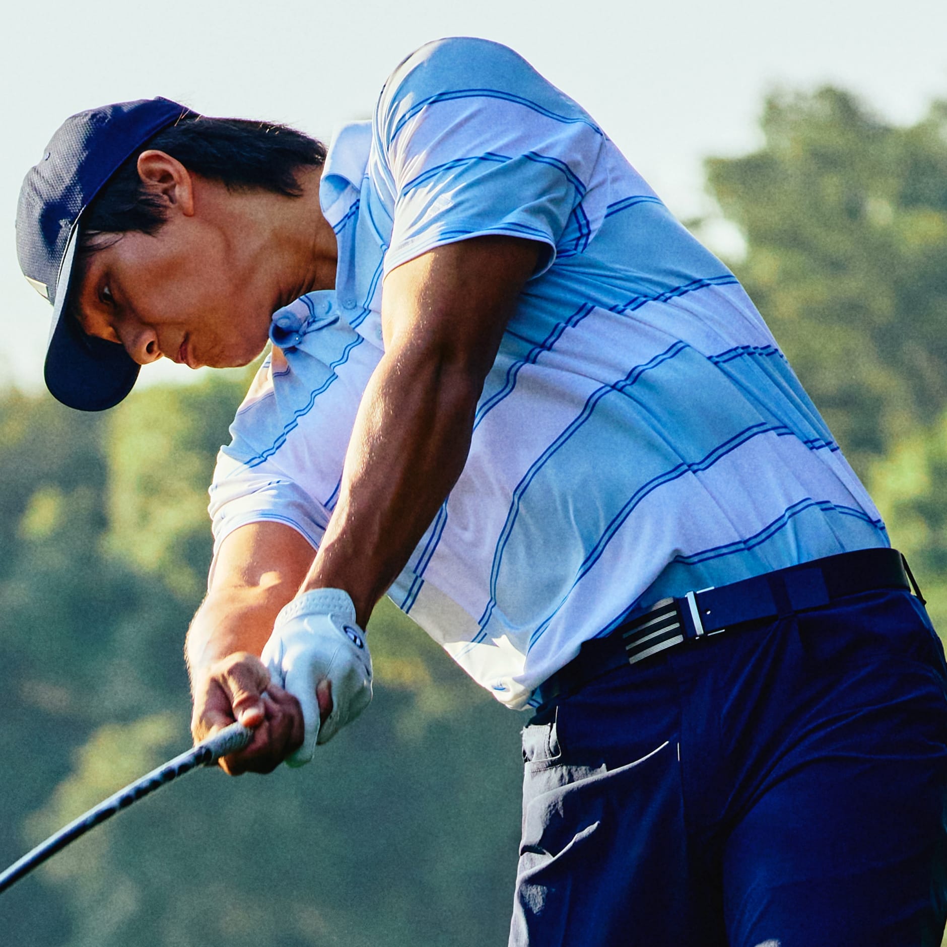 ULTIMATE365+ JUMBO STRIPE CLIMACOOL POLO SHIRT