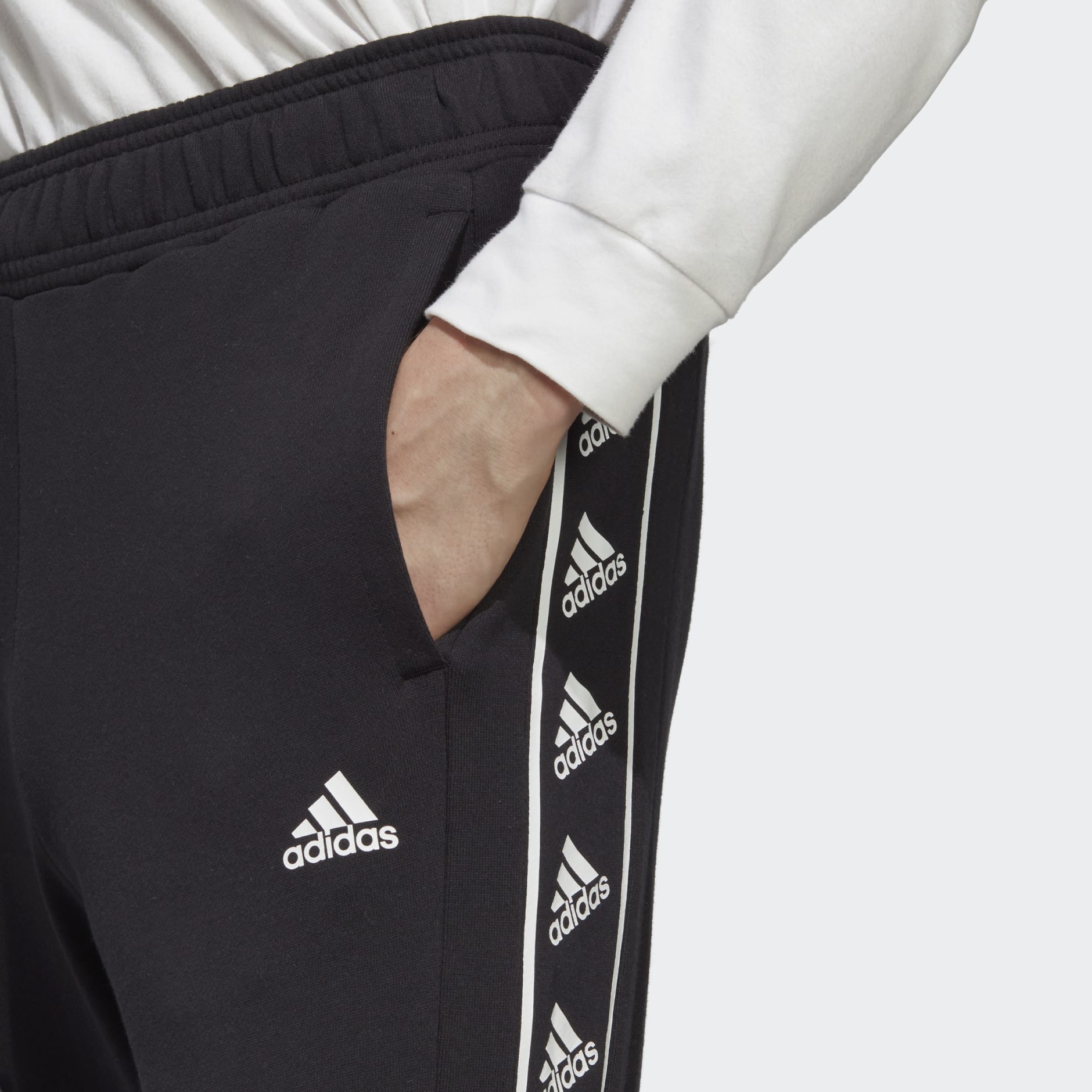Clothing - Brandlove Pants - Black | adidas South Africa