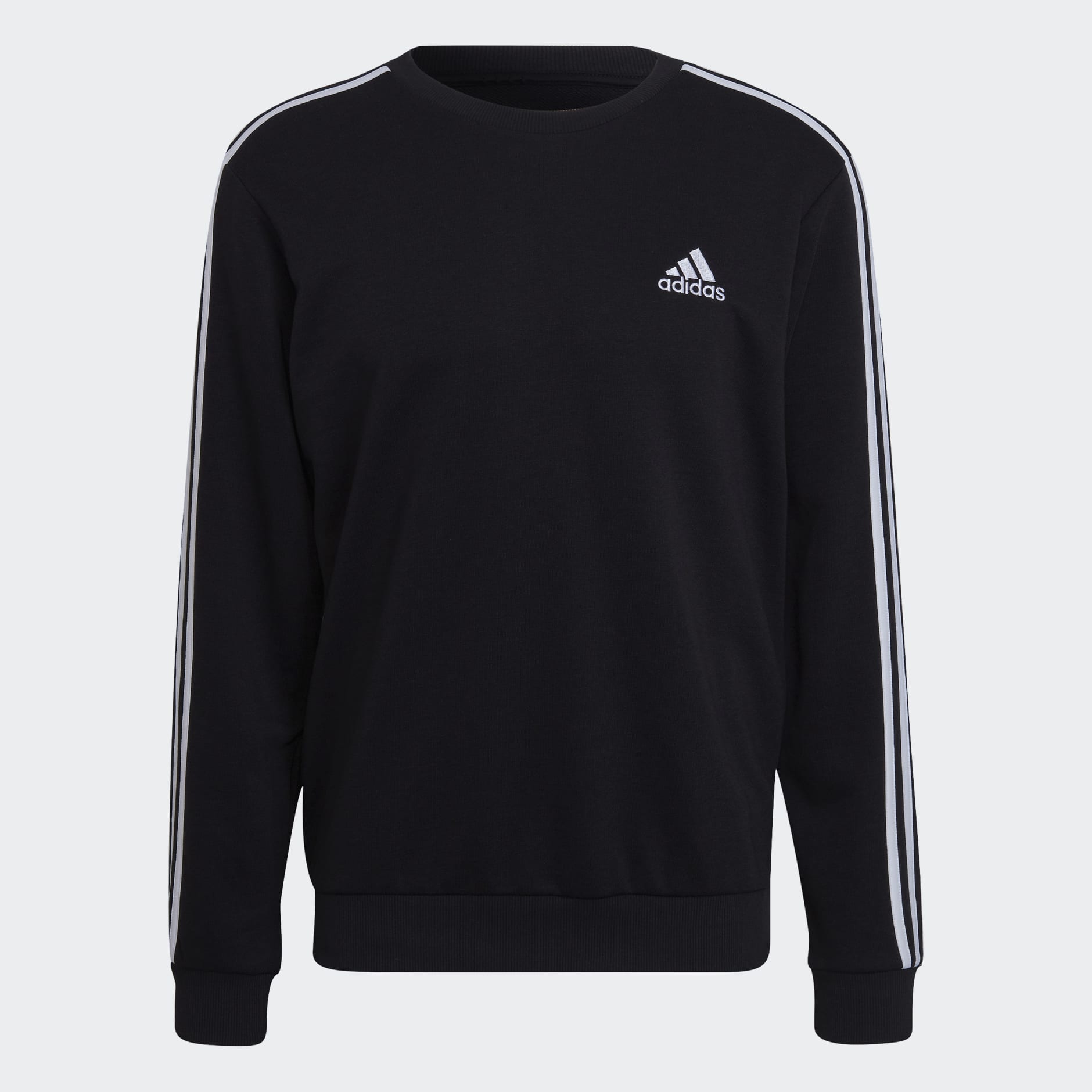 Essentials French Terry 3-Stripes Sweatshirt