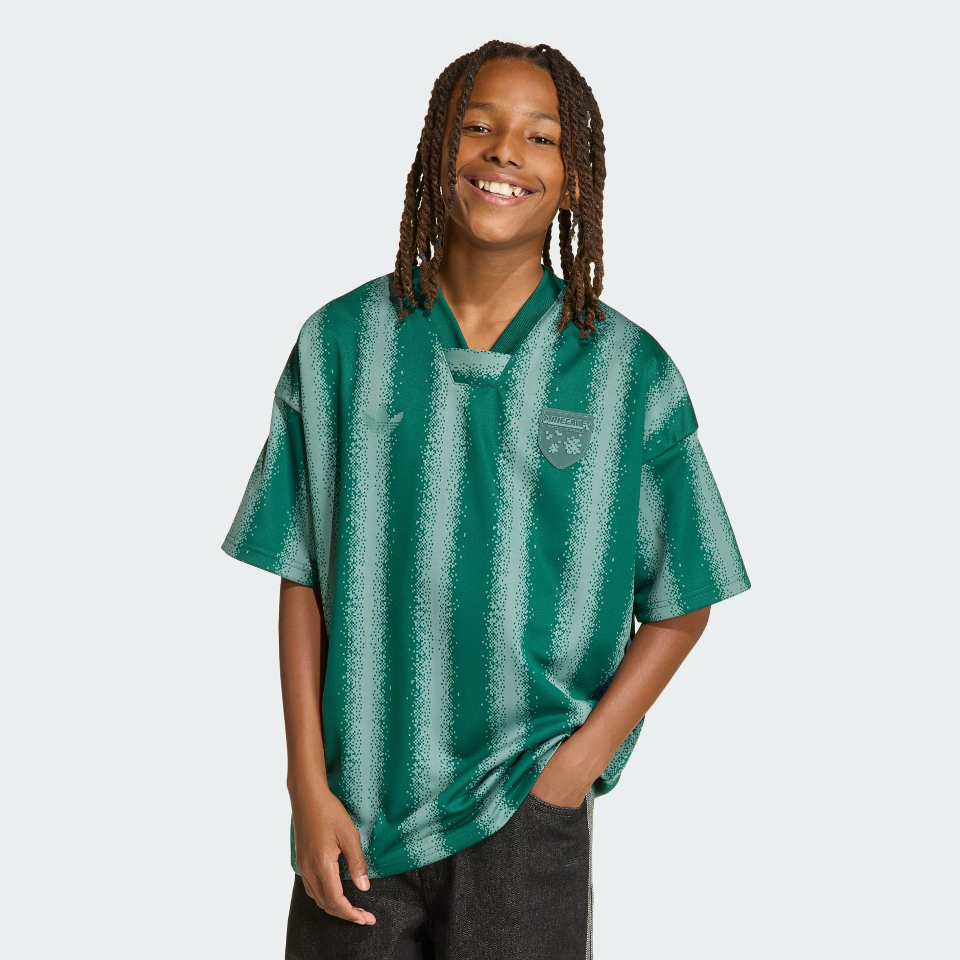 ADIDAS MINECRAFT OVERSIZED JERSEY TEE