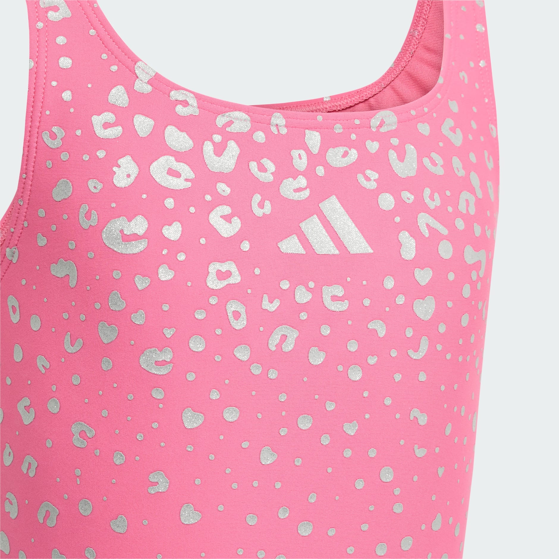 Costum de baie cu spate &icirc;n V și paiete pentru copii