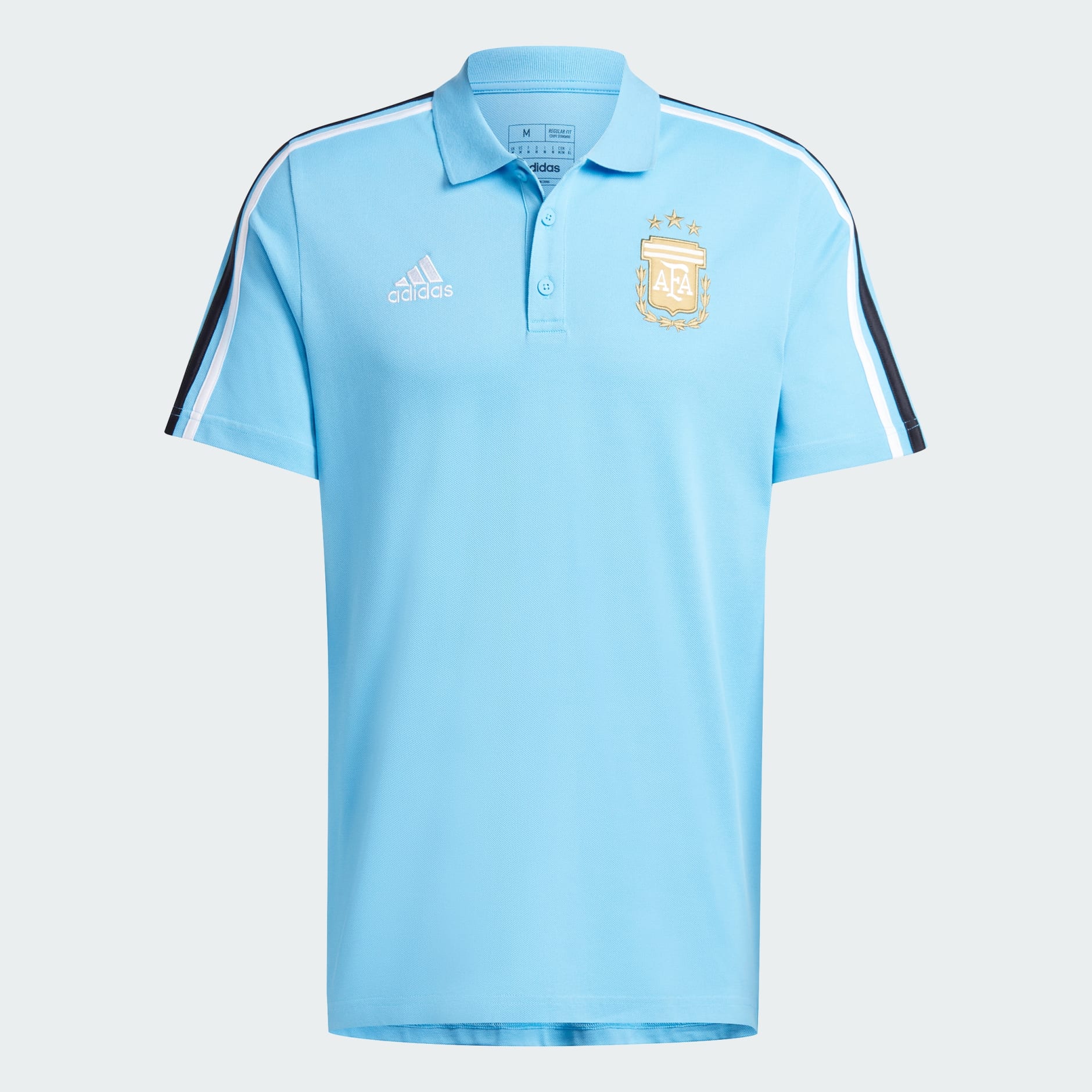 Argentina DNA 3-Stripes Polo Shirt
