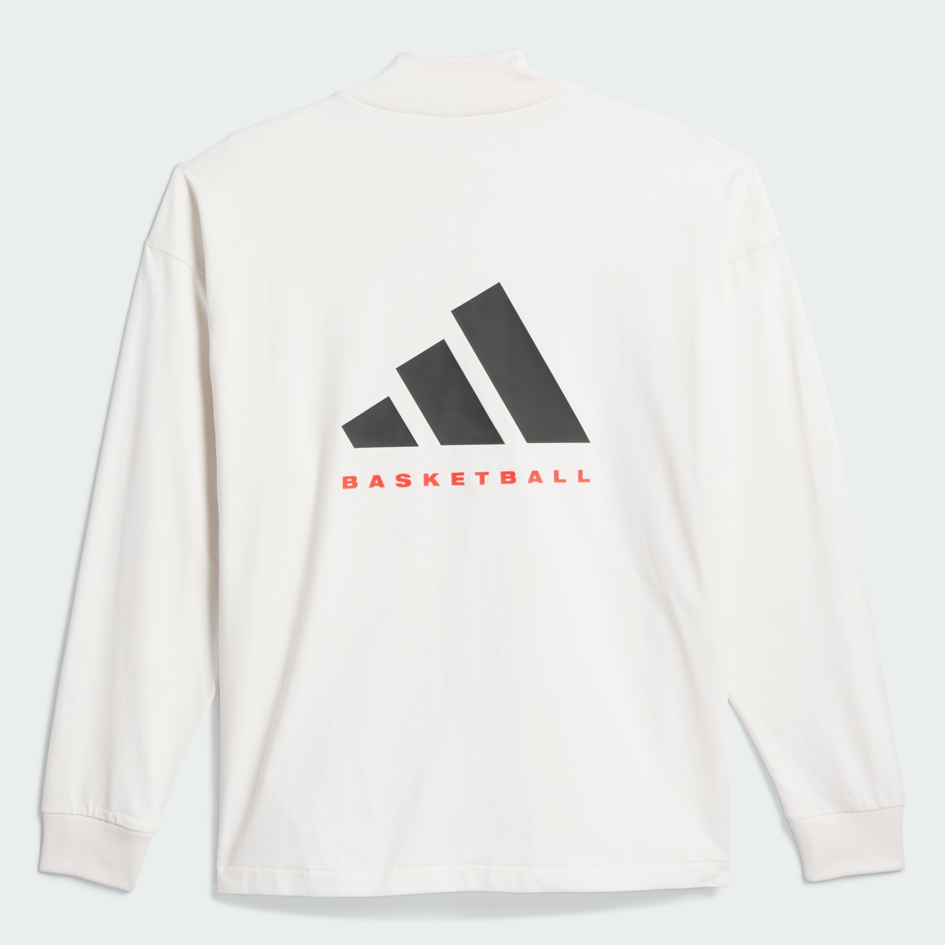 adidas adidas Basketball Long Sleeve Tee White adidas TZ