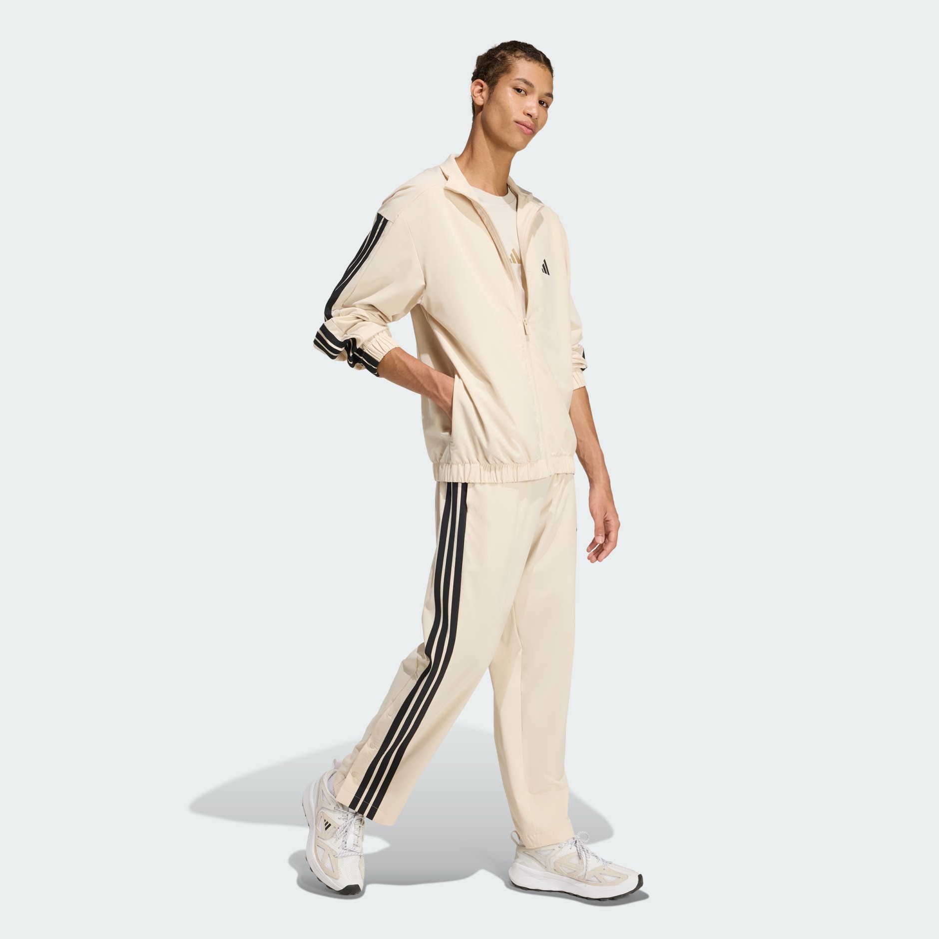 3 STRIPES WOVEN REGULAR FIT TRACK TOP