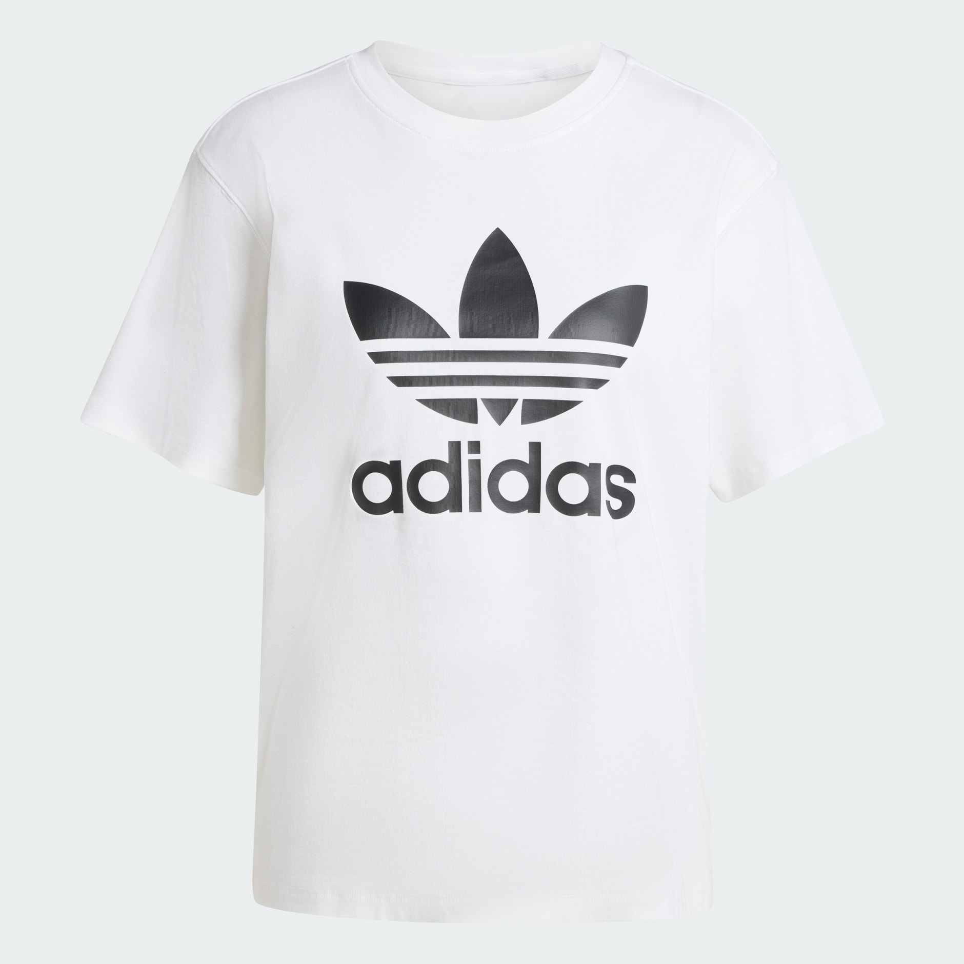CLOTHING - Trefoil Regular Tee - White | adidas Oman