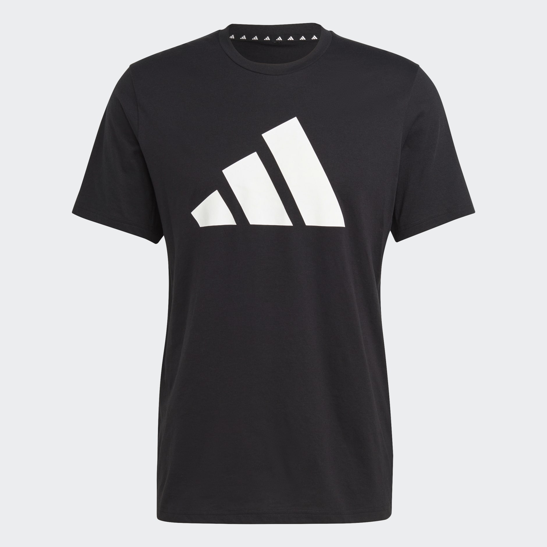 adidas Train Essentials Feelready Logo Training Tee - Black | adidas UAE