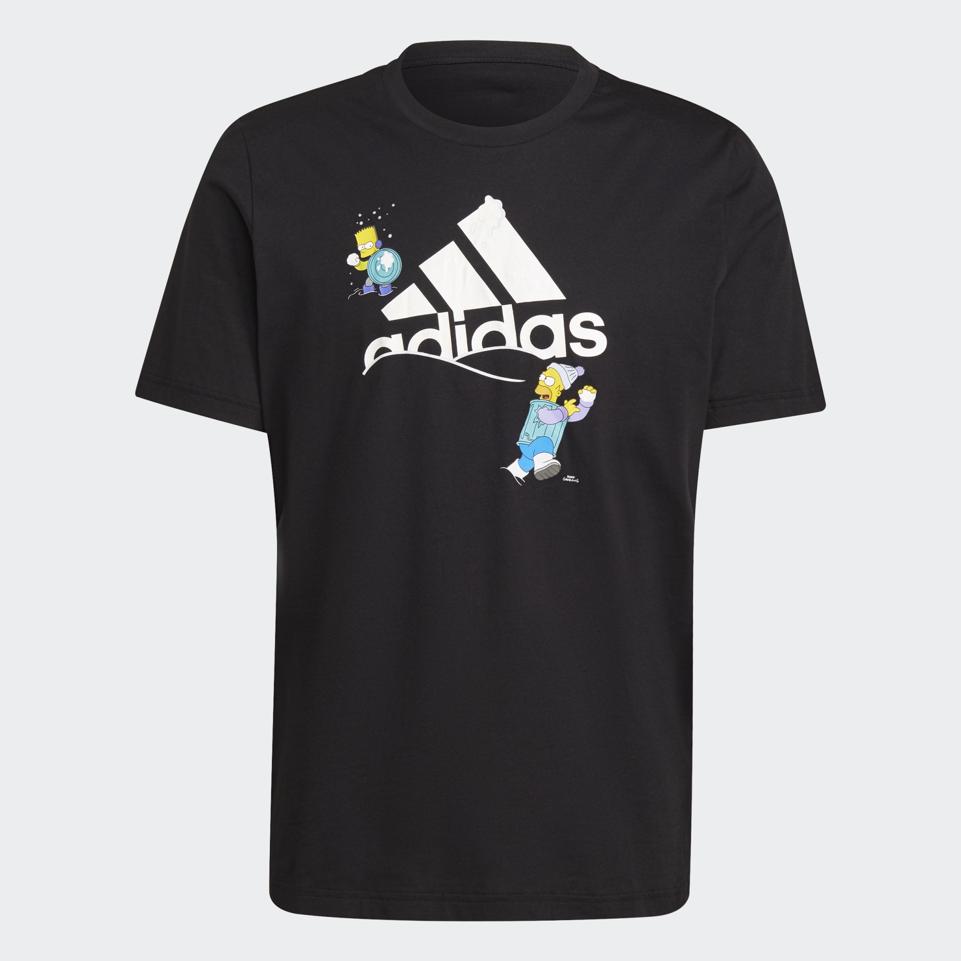 adidas x The Simpsons Snowball Fight Graphic Tee