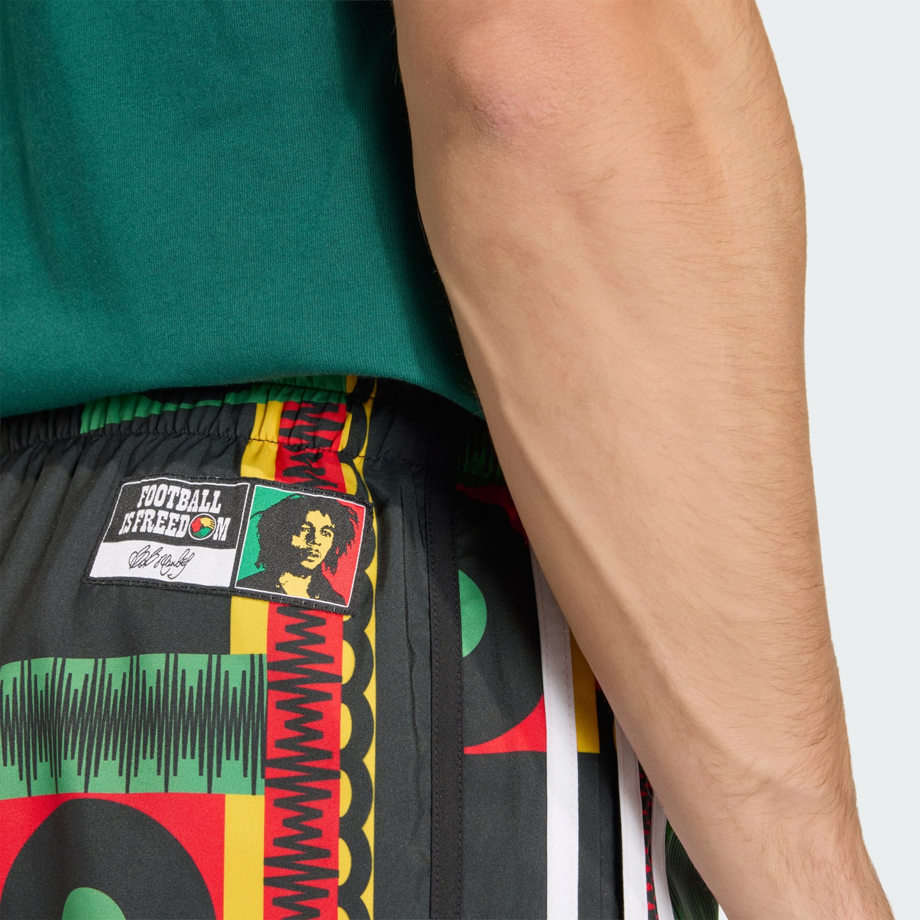 Jamaica x Bob Marley Orginals Swim Shorts 5-Inch