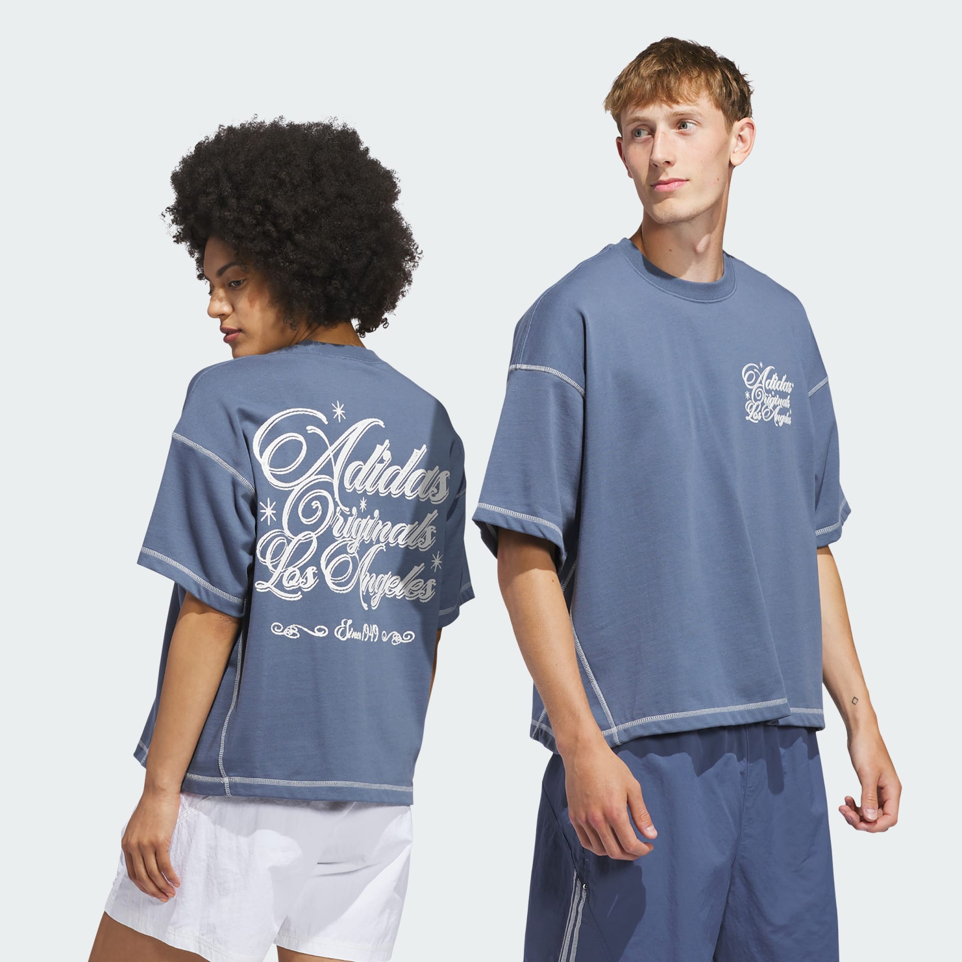 Clothing - Wilshire Short Sleeve Sports Tee - Blue | adidas Oman