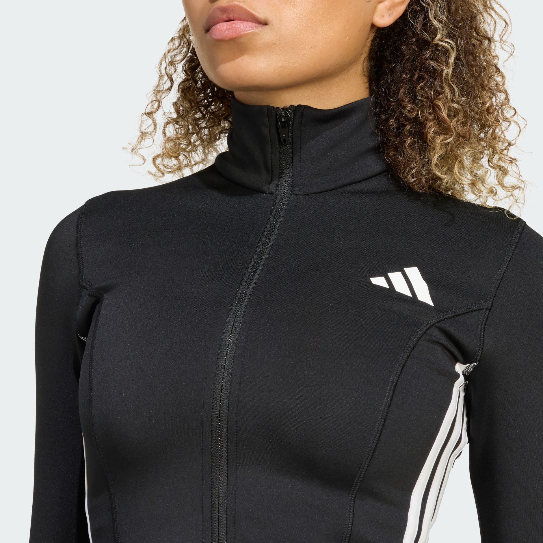 Workout Essentials Zip Through Jacket 3-Stripes