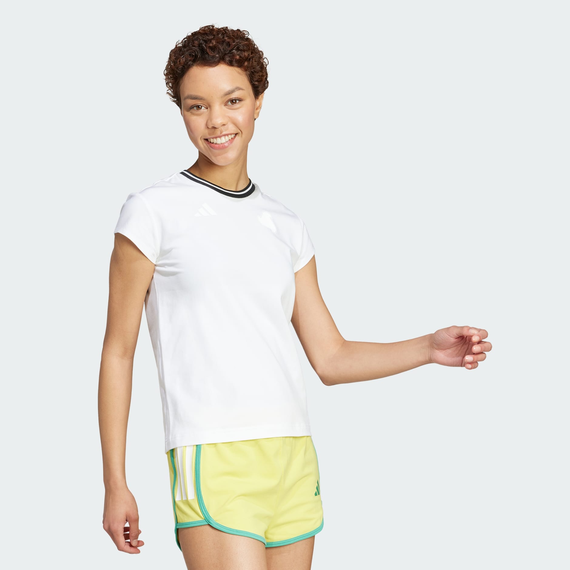 Tiro Cut 3-Stripes Cotton Baby Tee