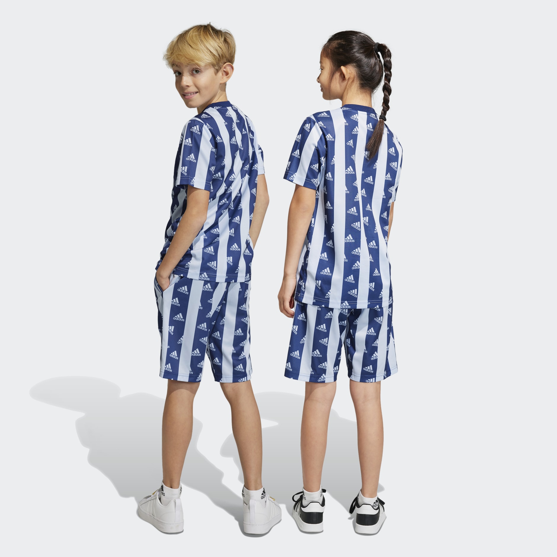 Brand Love Allover Print Shorts
