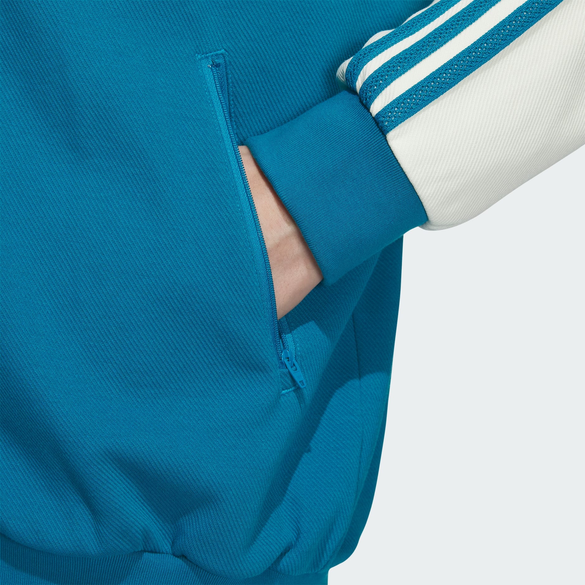Doubleknit SST Track Jacket - Turquoise | adidas Hong Kong