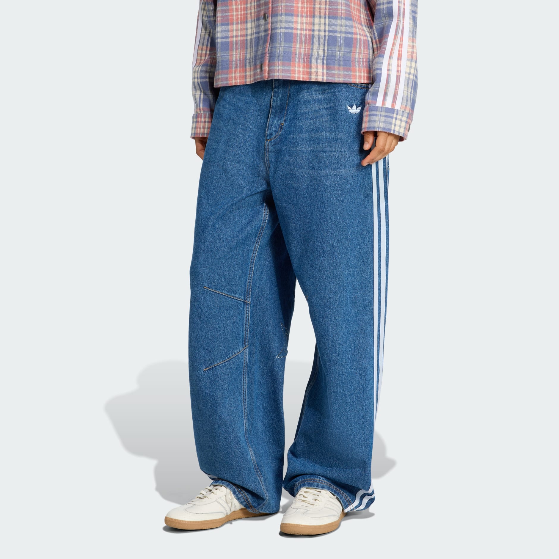 ADIDAS ORIGINALS BAGGY GFX DENIM - Blue | adidas Hong Kong