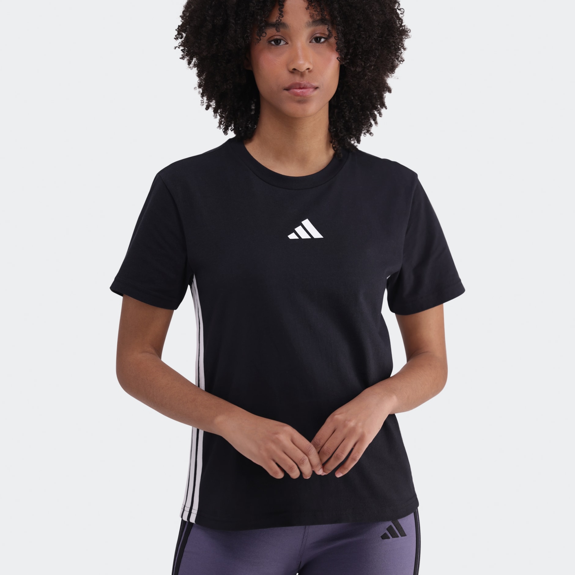 Essentials 3-Stripes Cotton T-Shirt