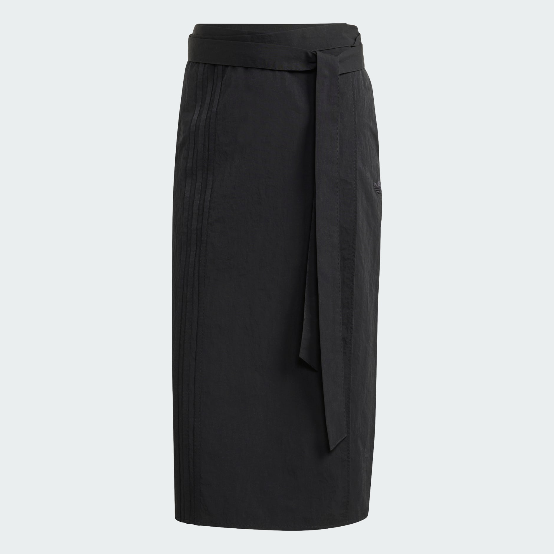 Fustă maxi cu 3 dungi plasate asimetric