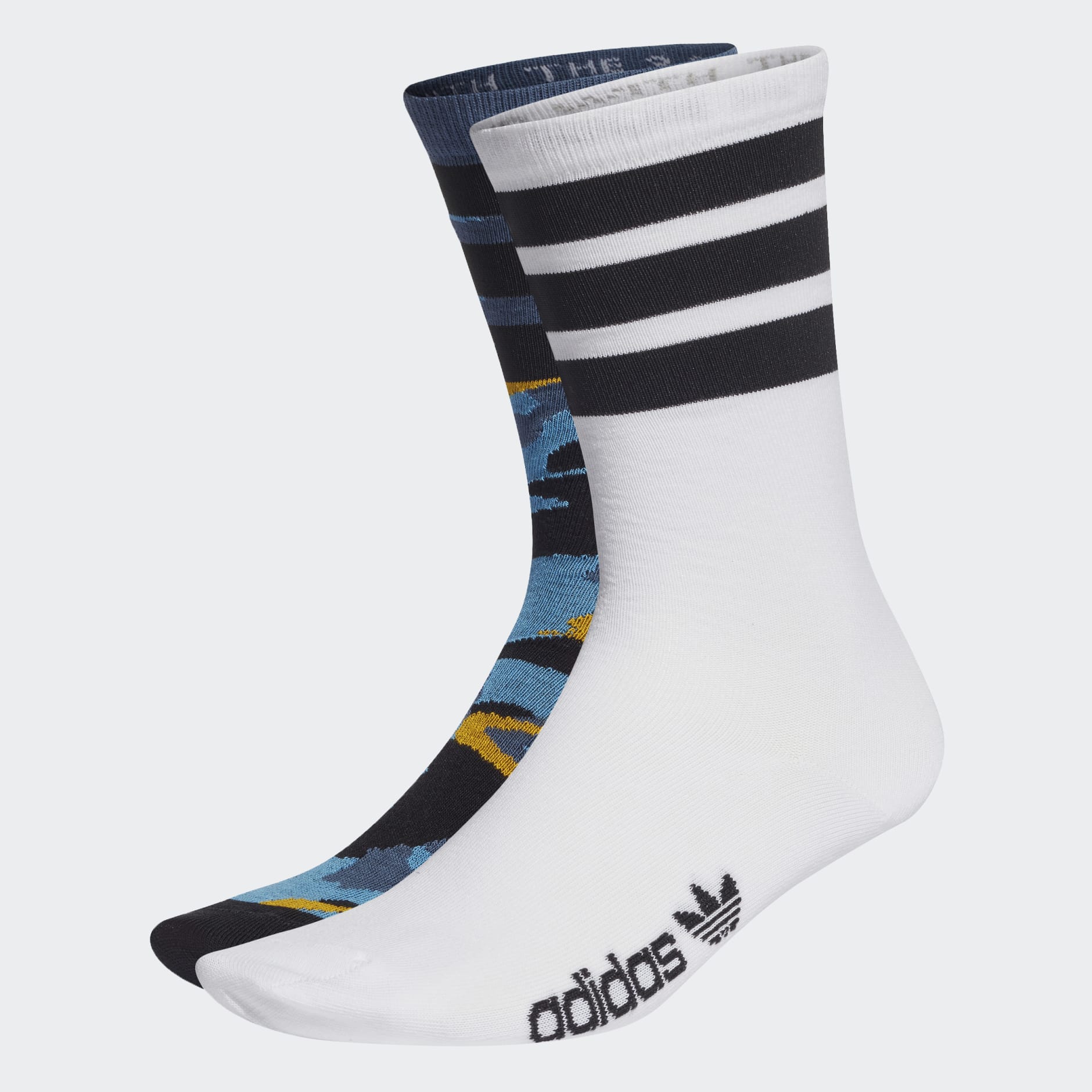 Camo Crew Socks 2 Pairs