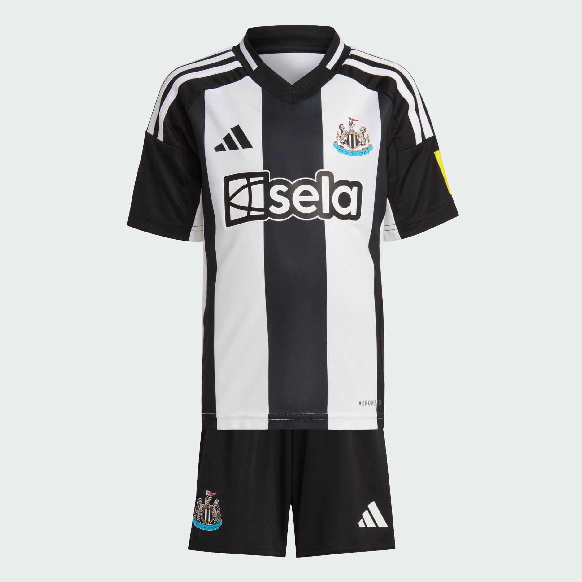 Newcastle United FC 24/25 Home Mini Kit Kids